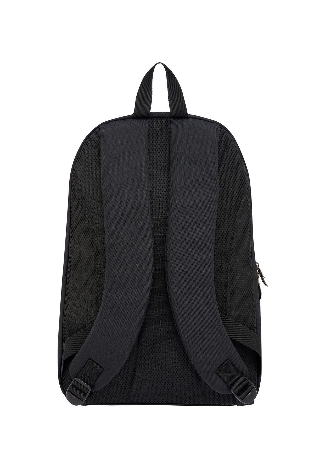 U.S. POLO ASSN. Plçan24481 Unisex Okul Sırt Çantası Siyah