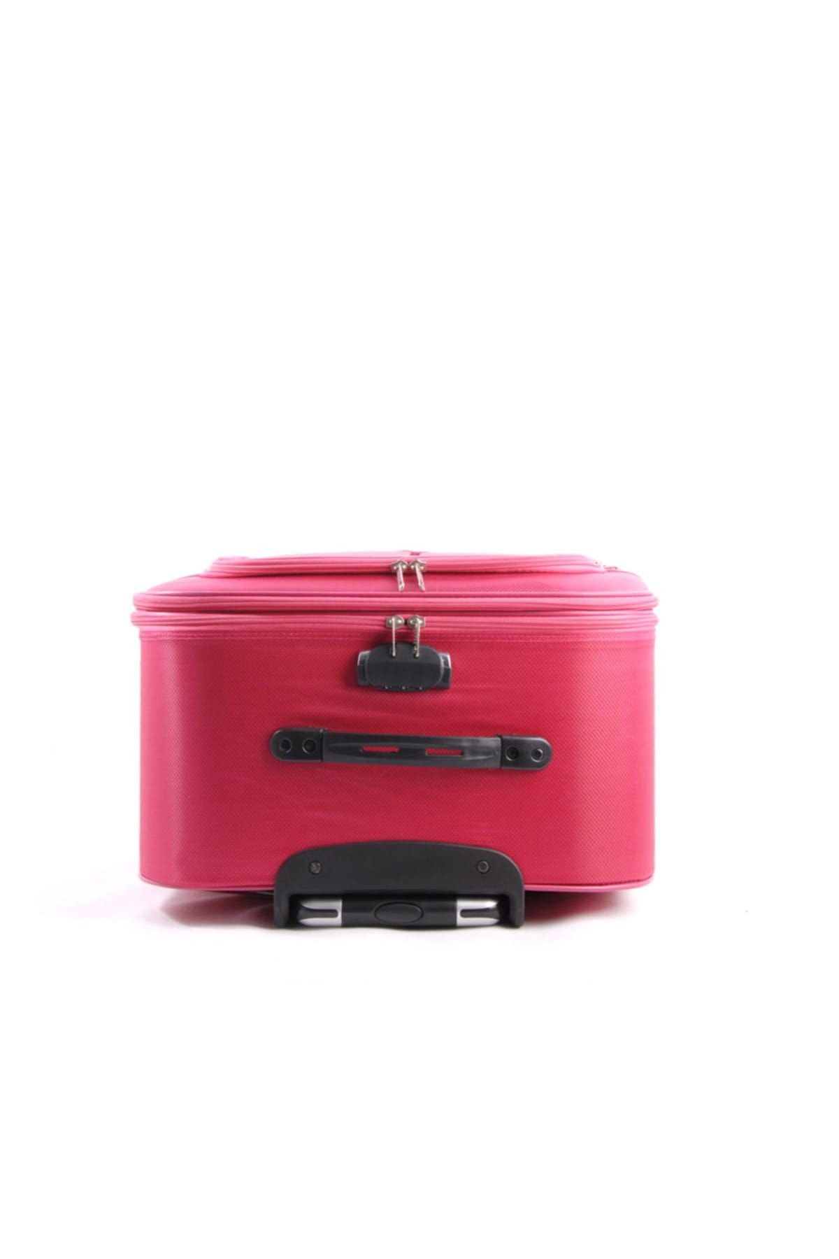 Pembe Unisex 3'Lü Valiz Seti Ccs089Setpembe