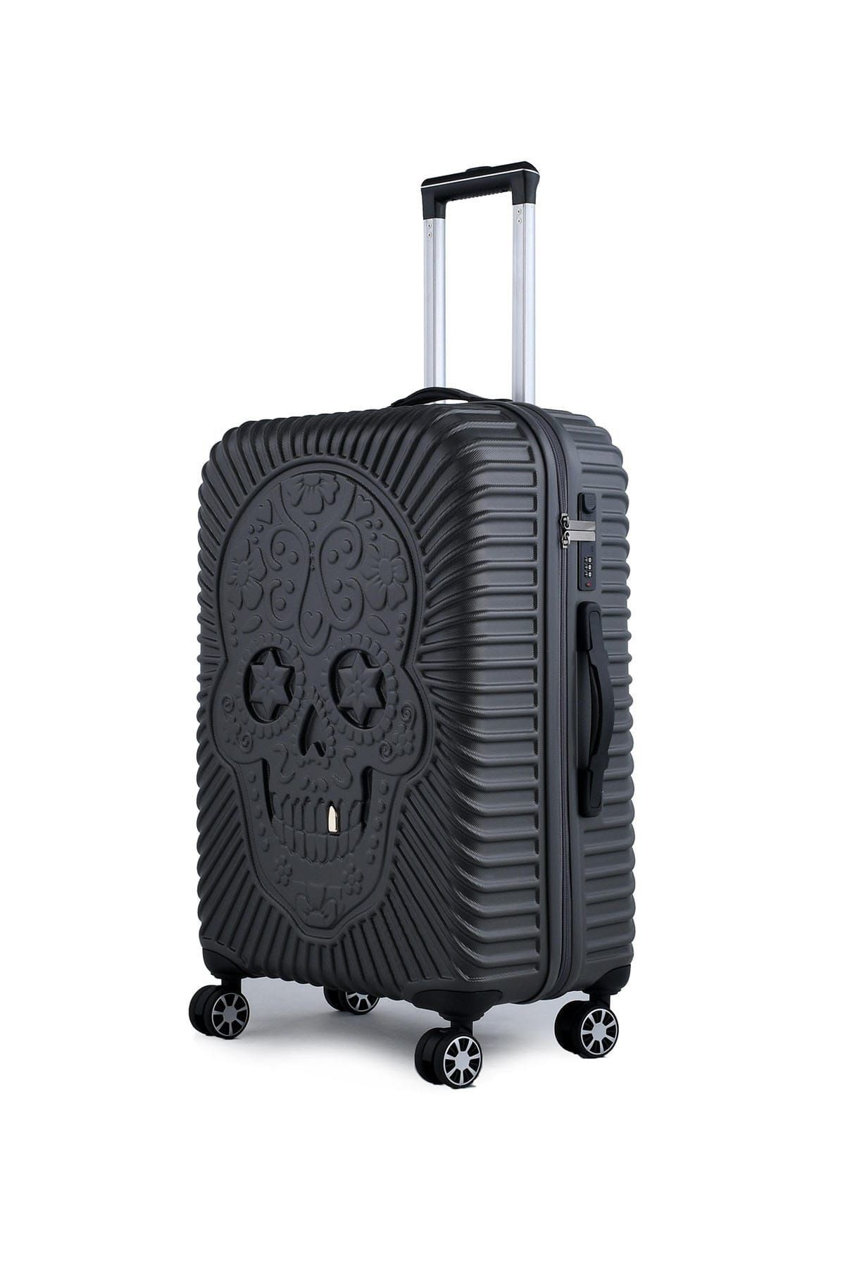 Antrasit Unisex Orta Boy Valiz Ccs5180Kurukafaortaantrasıt