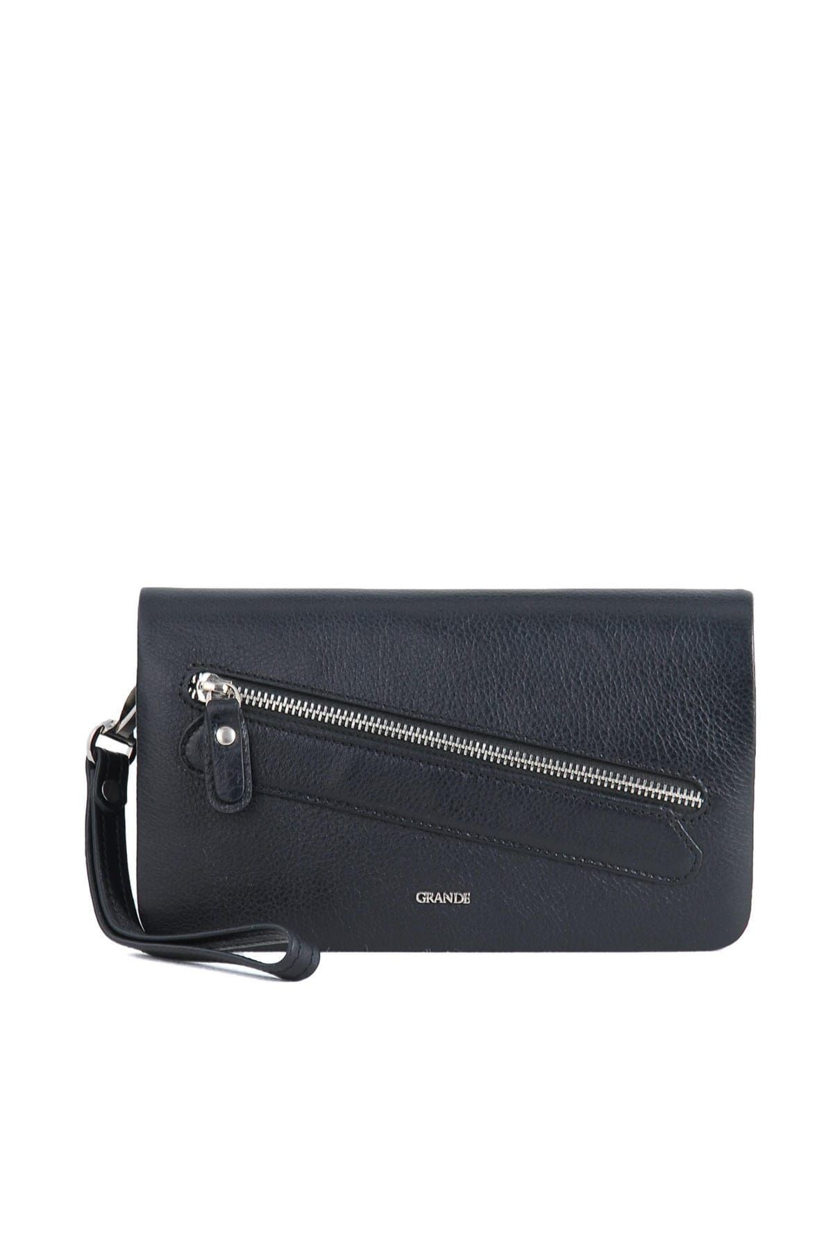 Siyah Unisex El Çantası Grande4272Hakıkıderısıyah
