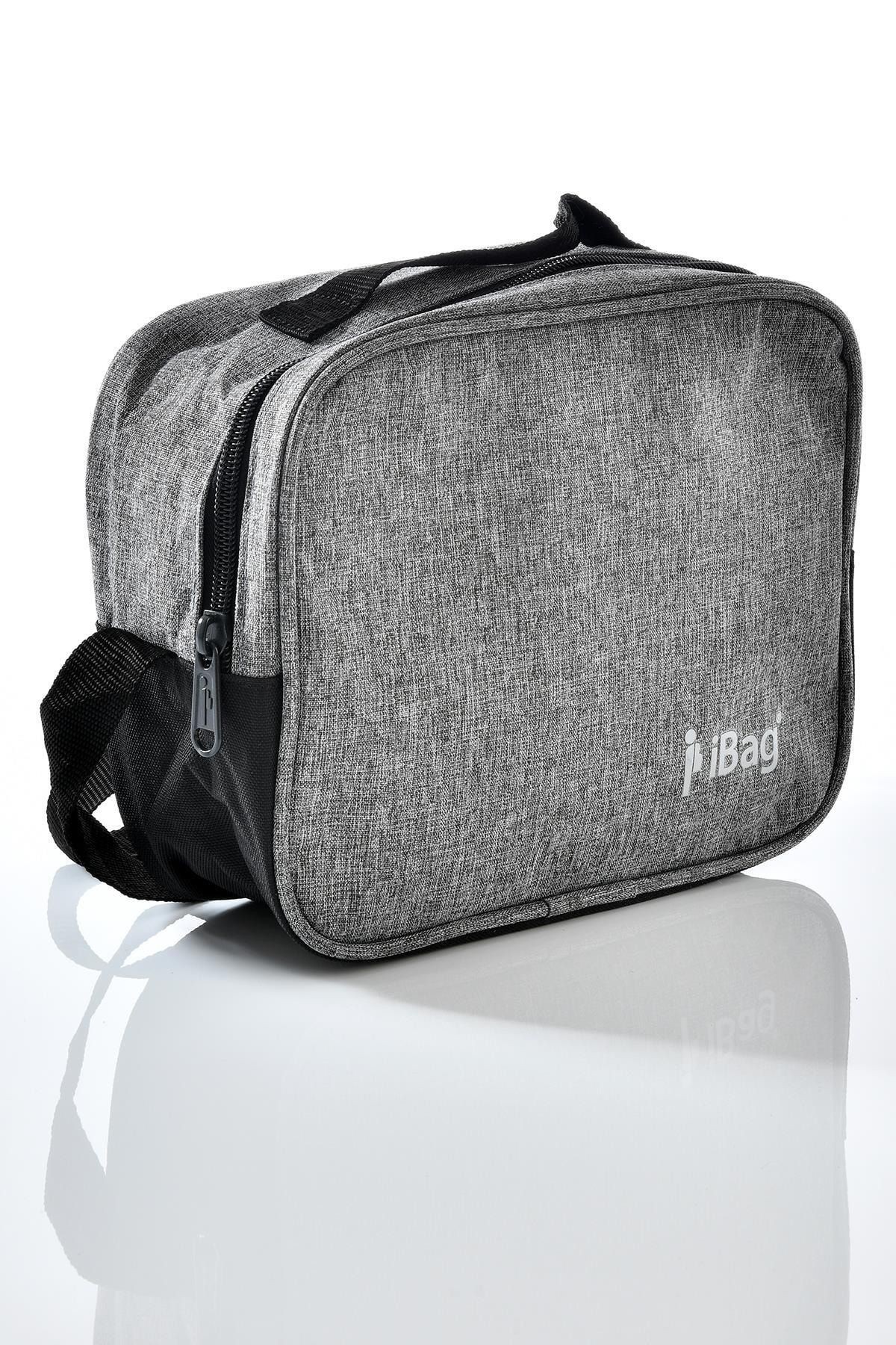 Lidyamed Ibag 14343 Okul Sırt Çantası 3' Lü Set Gri-siyah