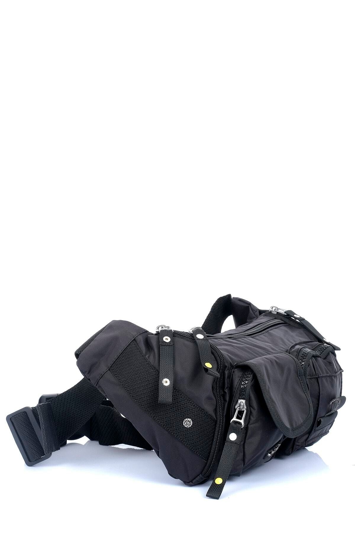 Unisex Polyester Kumaş Bel Göğüs Sırt Çantası 31241