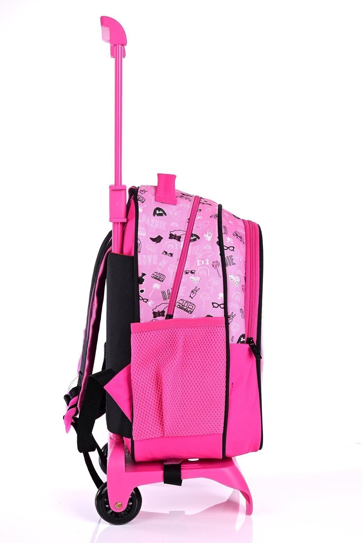41263 Lisanslı Tekerlekli Okul Sırt Çantası 3'lü Set