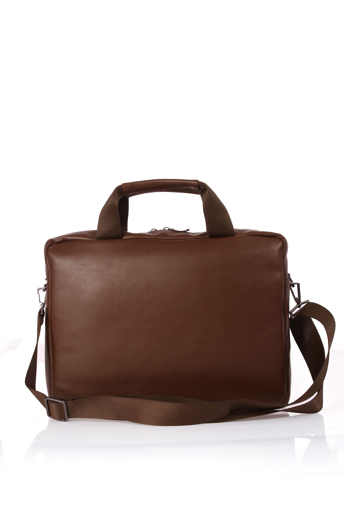 U.s Polo Assn 23636-23637-23638 vegan deri notebook laptop evrak çantası KAHVERENGİ