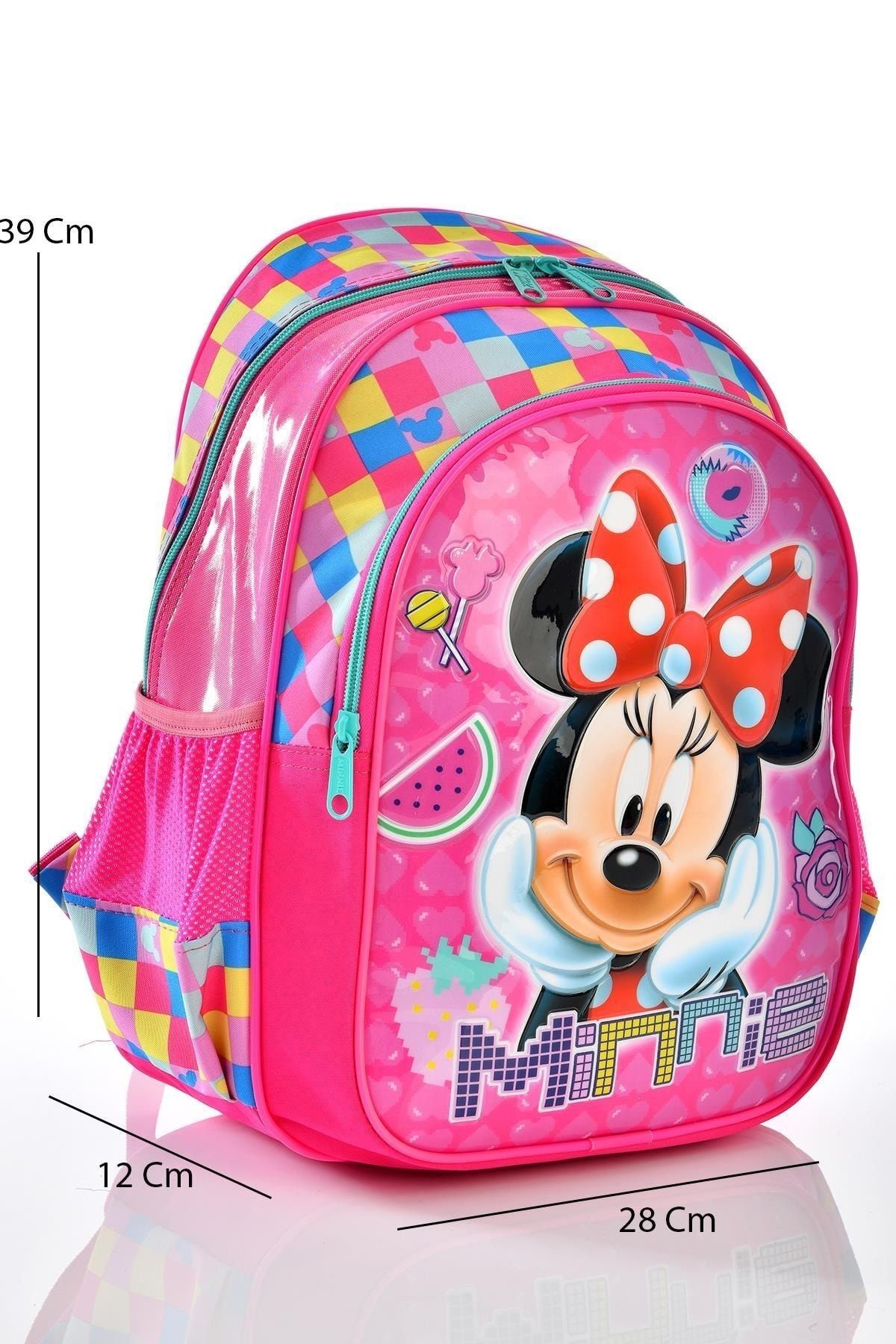 Lidyamed Minnie Mouse 73165 Okul Sırt Çantası Kalemlikli Set