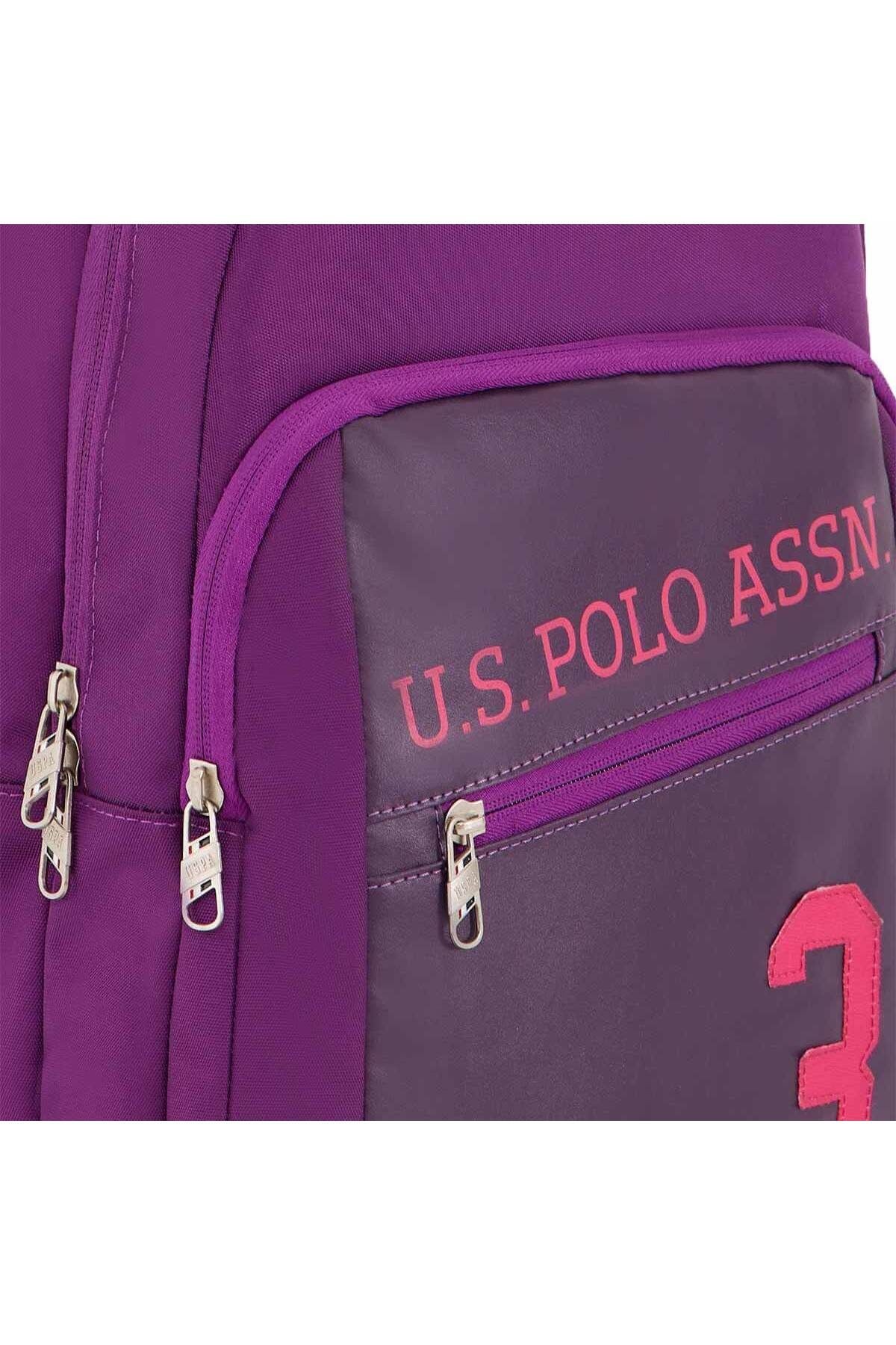 U.S. Polo Mor Sırt Çantası PLÇAN23214