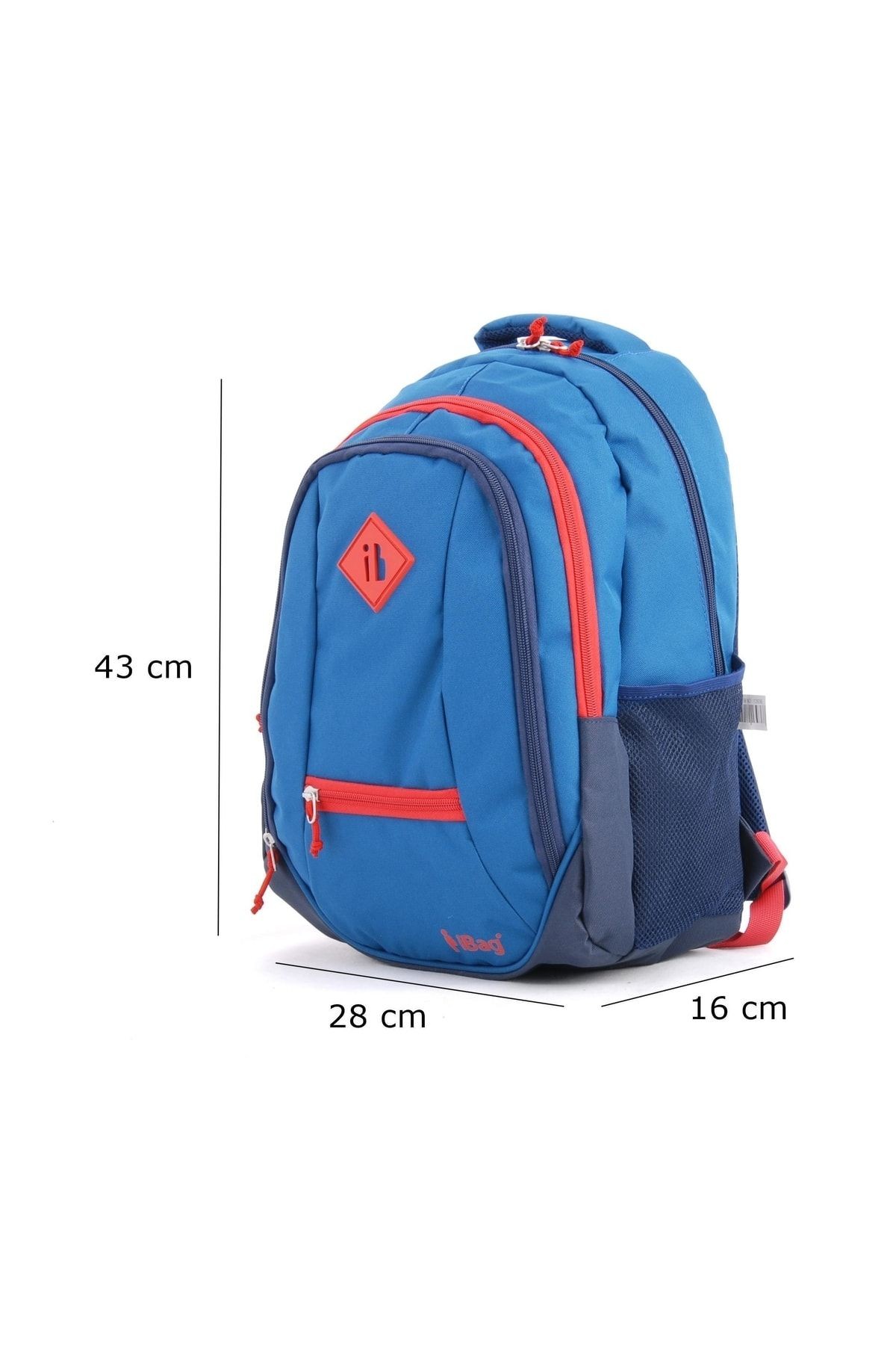 Lidyamed Ibag 13936 Okul Sırt Çantası Mavi