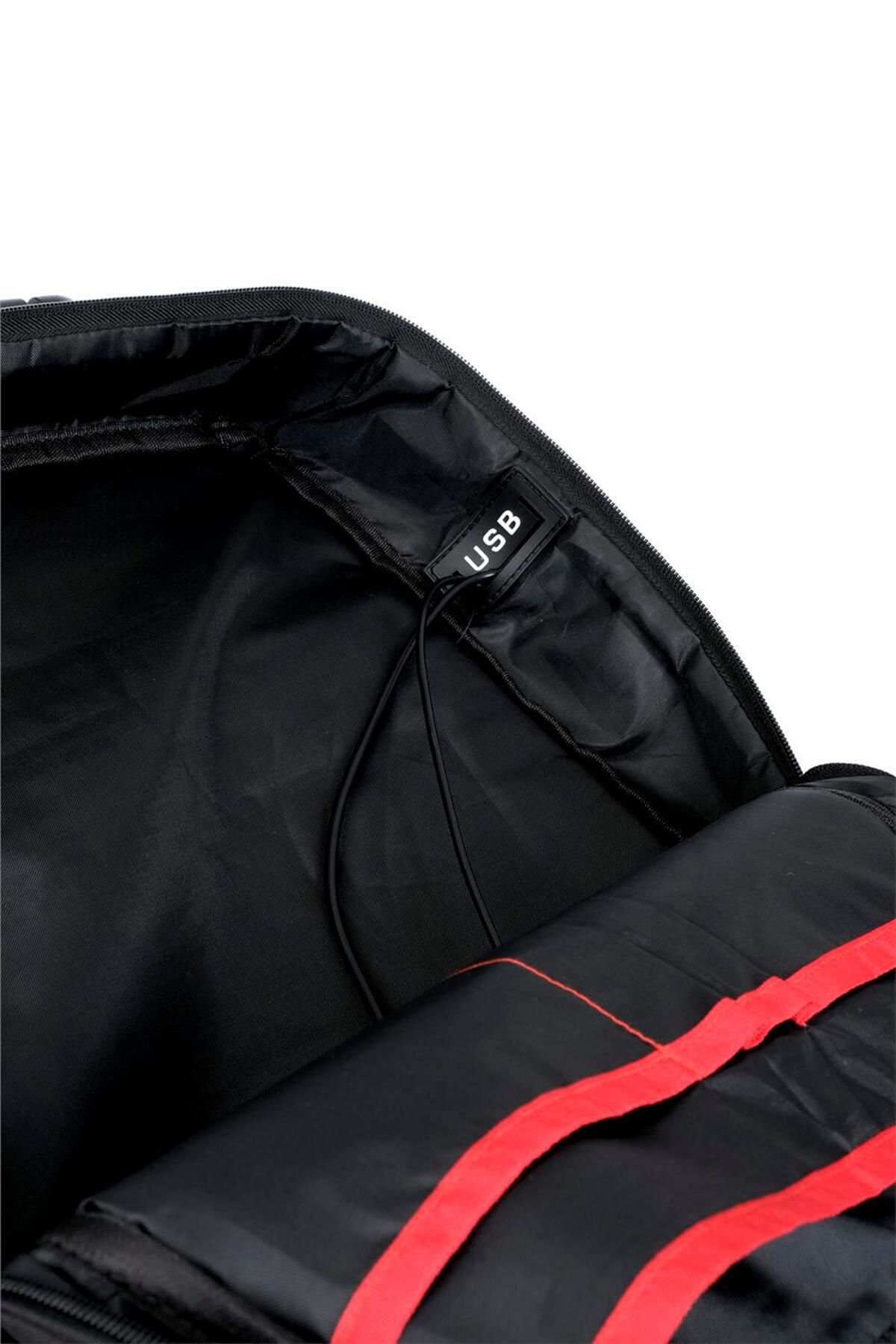 51309 Kilitli Laptop Korumalı Usb Sırt Çantası