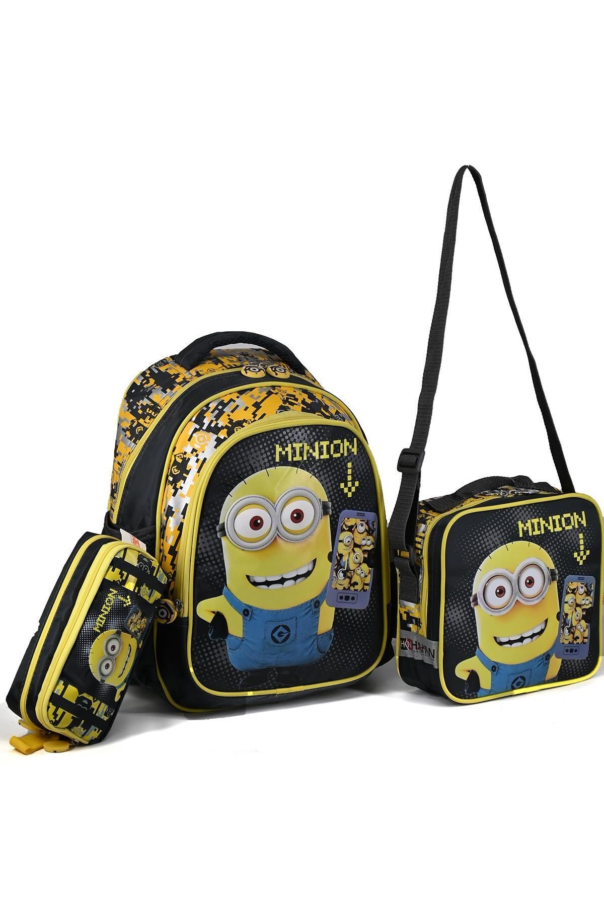 87785 Minions Okul Çantası Seti