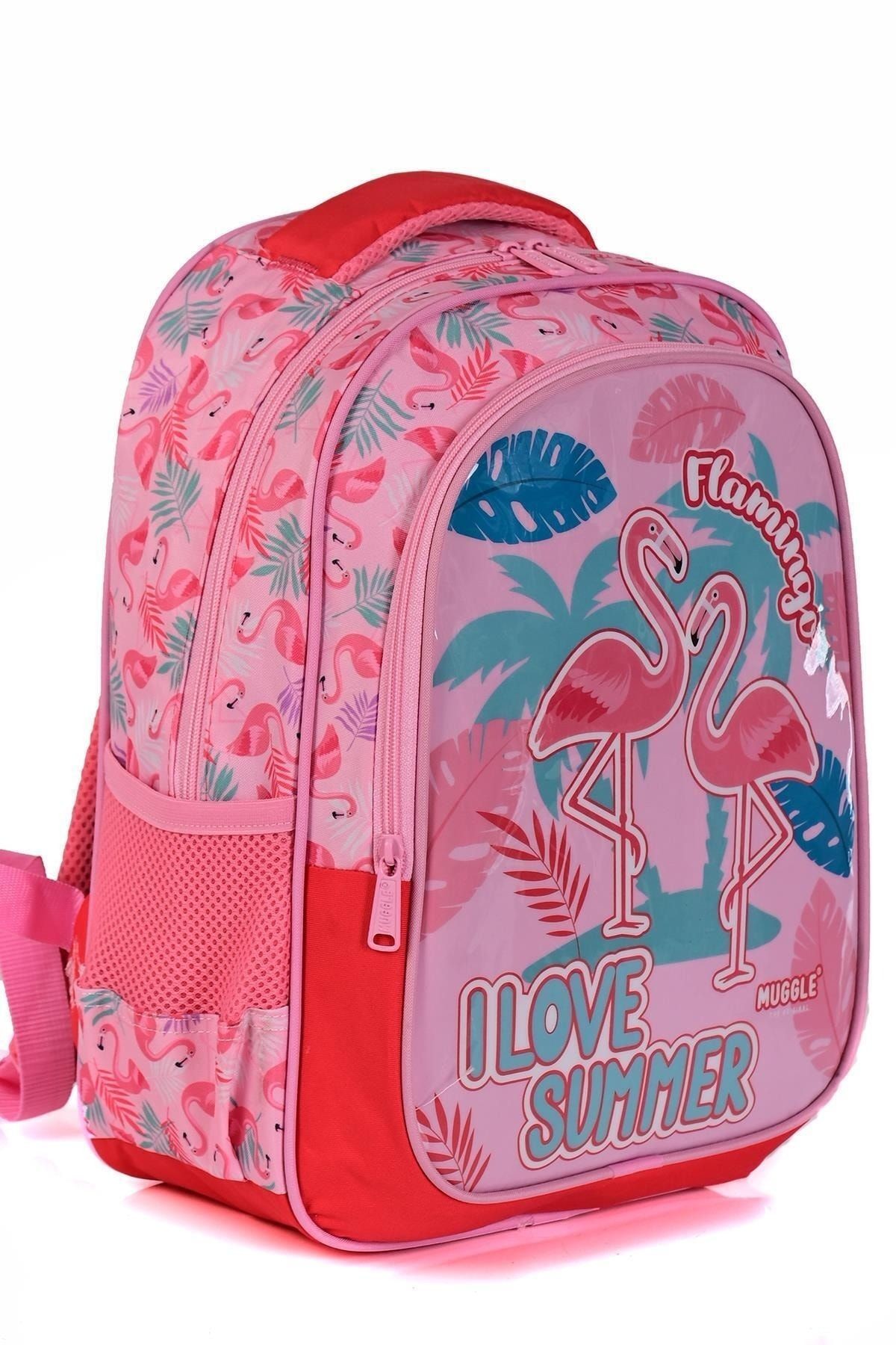 7211 Flamingo Okul Sırt Çantası 3'Lü Set