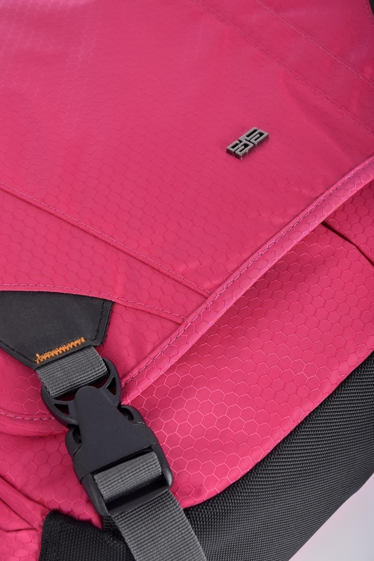 Ççs 30667 Laptop Bölmeli Postacı Çanta Pembe