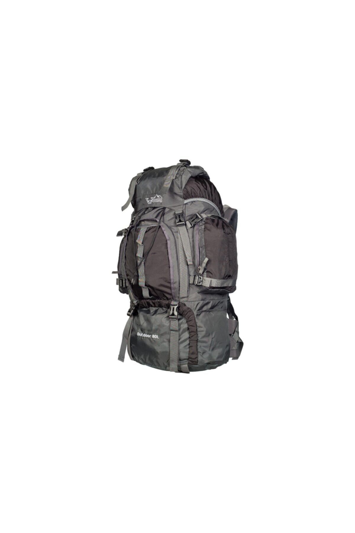 Erkek Outdoor Sırt Çantası Yg40155 - 80 Lt Siyah