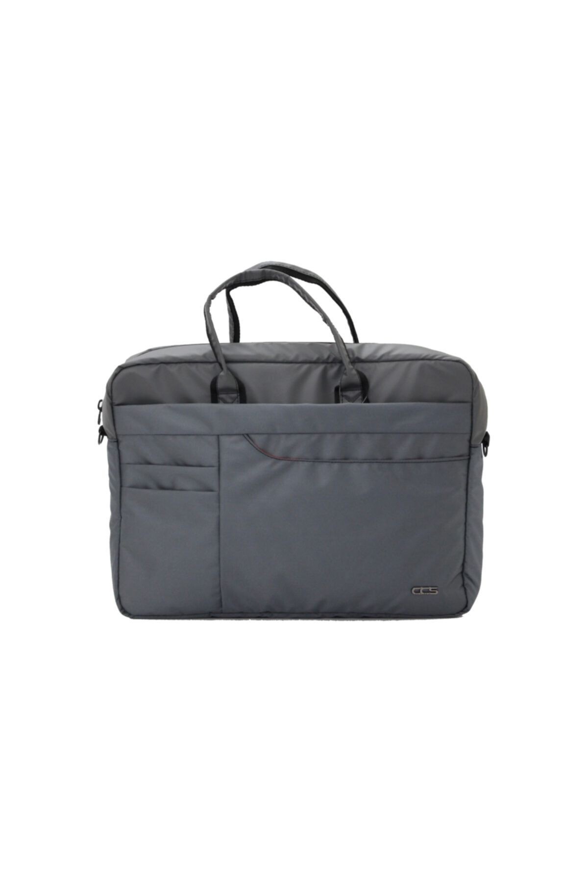71404 Polyester Kumaş Omuz Askılı, Kulplu Evrak Çantası