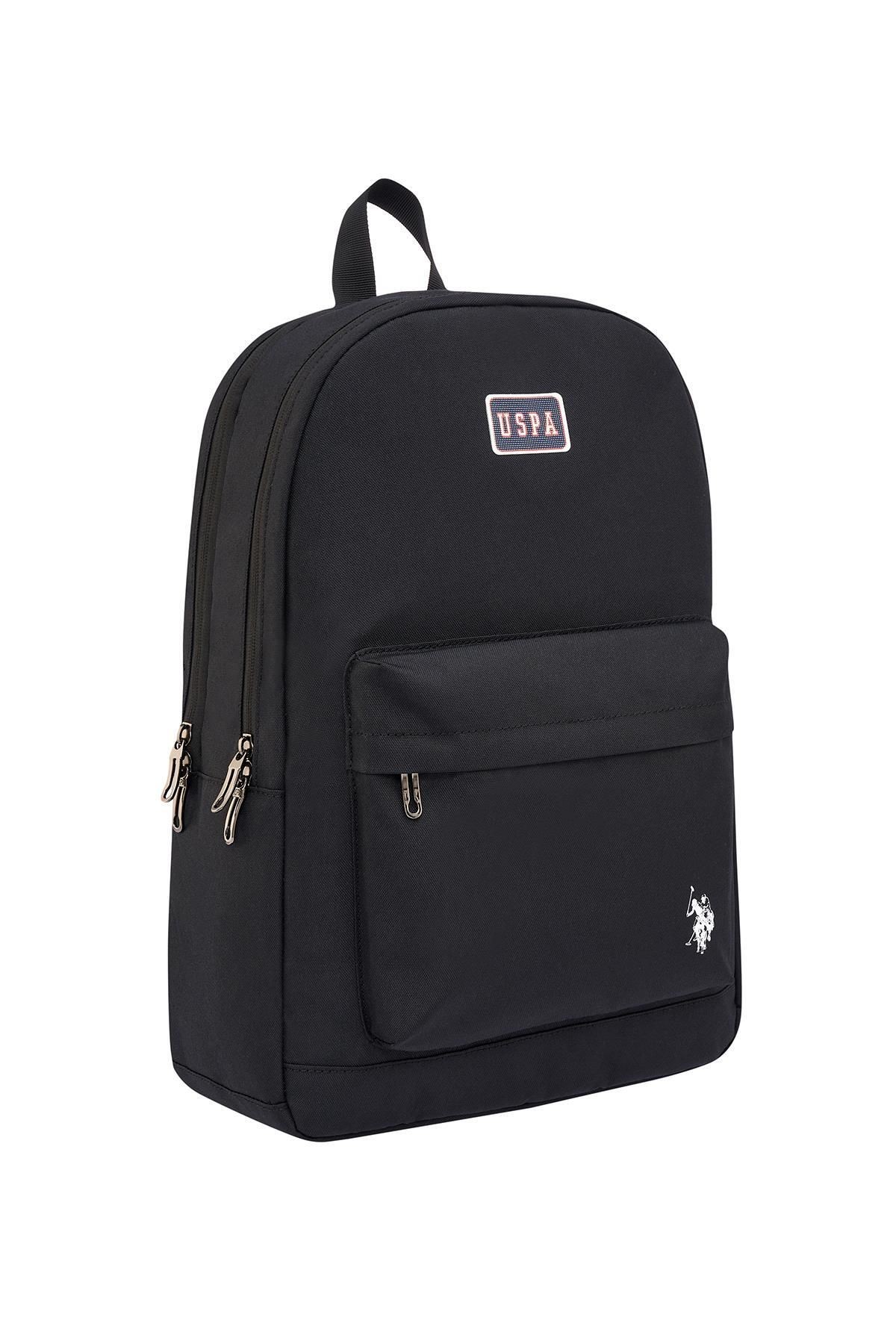 U.S. POLO ASSN. Plçan24481 Unisex Okul Sırt Çantası Siyah