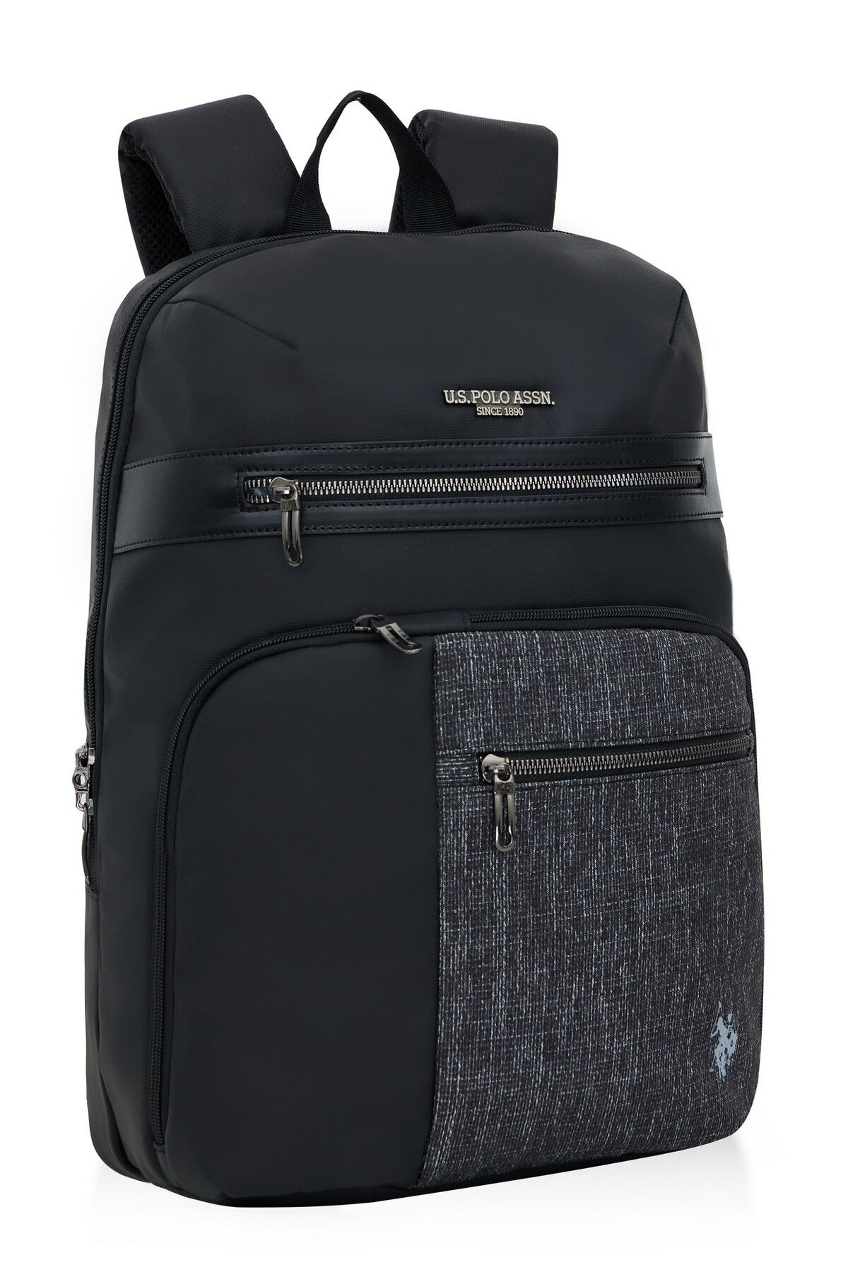 U.S. Polo Assn. 23678 Sırt Çantası Okul Çantası Seyahat Kamp Çantası SİYAH