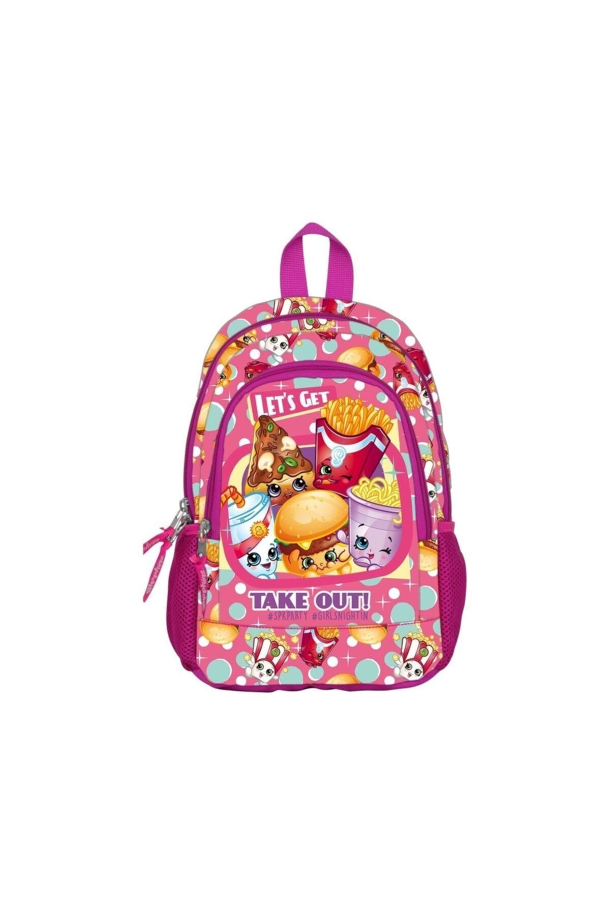 Shopkins Cicibiciler Pembe Anaokulu Çantası - 2060