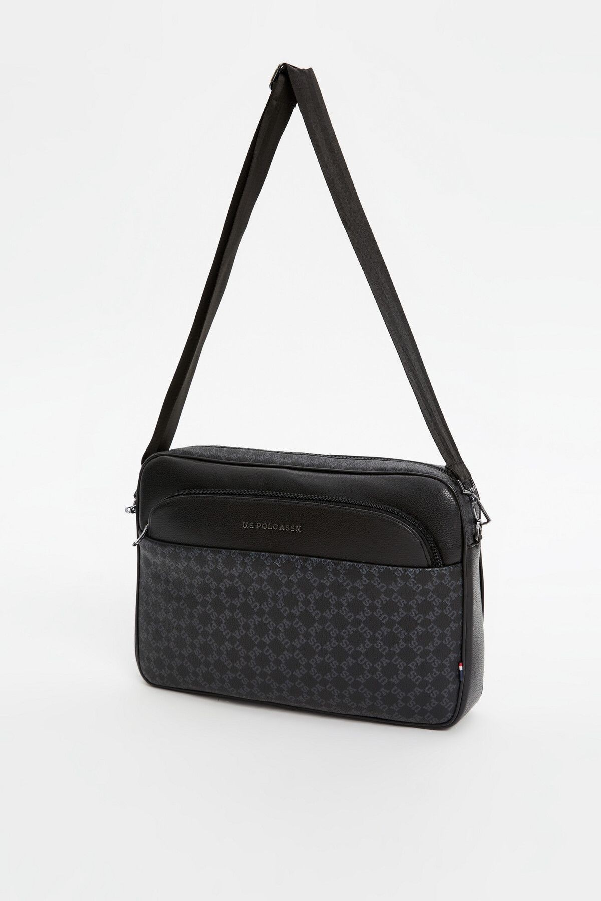 US Polo Assn 23600 Omuz Askılı Laptop Çantası Evrak Çantası SİYAH