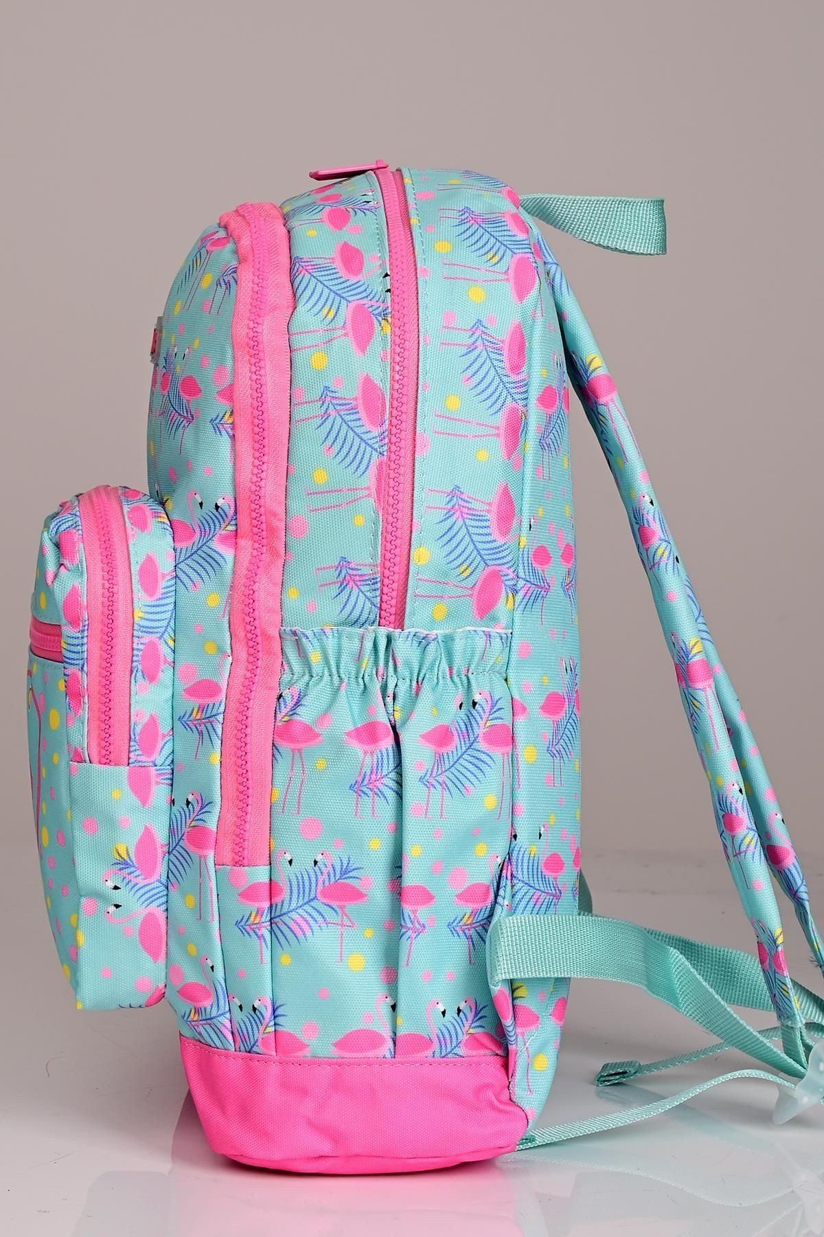 Kıds&Love L5077 Sweet Flamingo Okul Sırt Çantası Beslenmeli Set