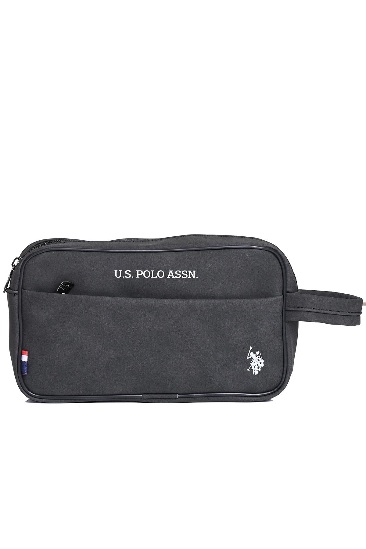U.S. Polo Assn. Pltrs25005 Antrasit Erkek El ve Traş Çantası – Suya Dayanıklı, Şık ve Pratik Tasarım