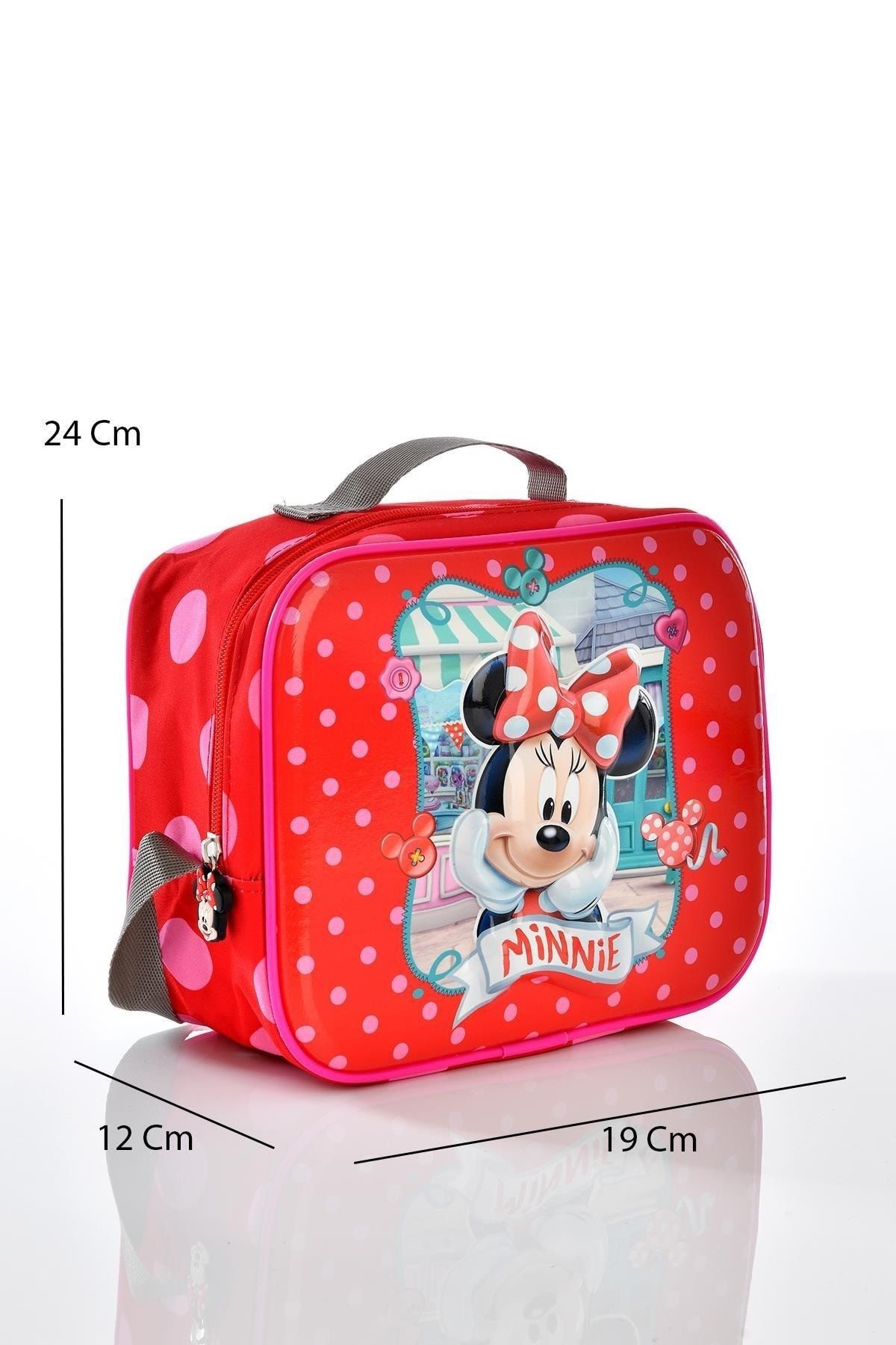 Lidyamed Minnie Mouse 73170 Okul Sırt Çantası 3'lü Set