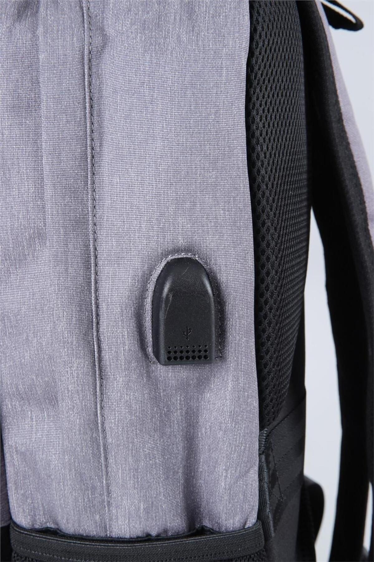Ççs 51471 Unisex Laptop Bölmeli Çok Gözlü Seyahat Business Sırt Çantası