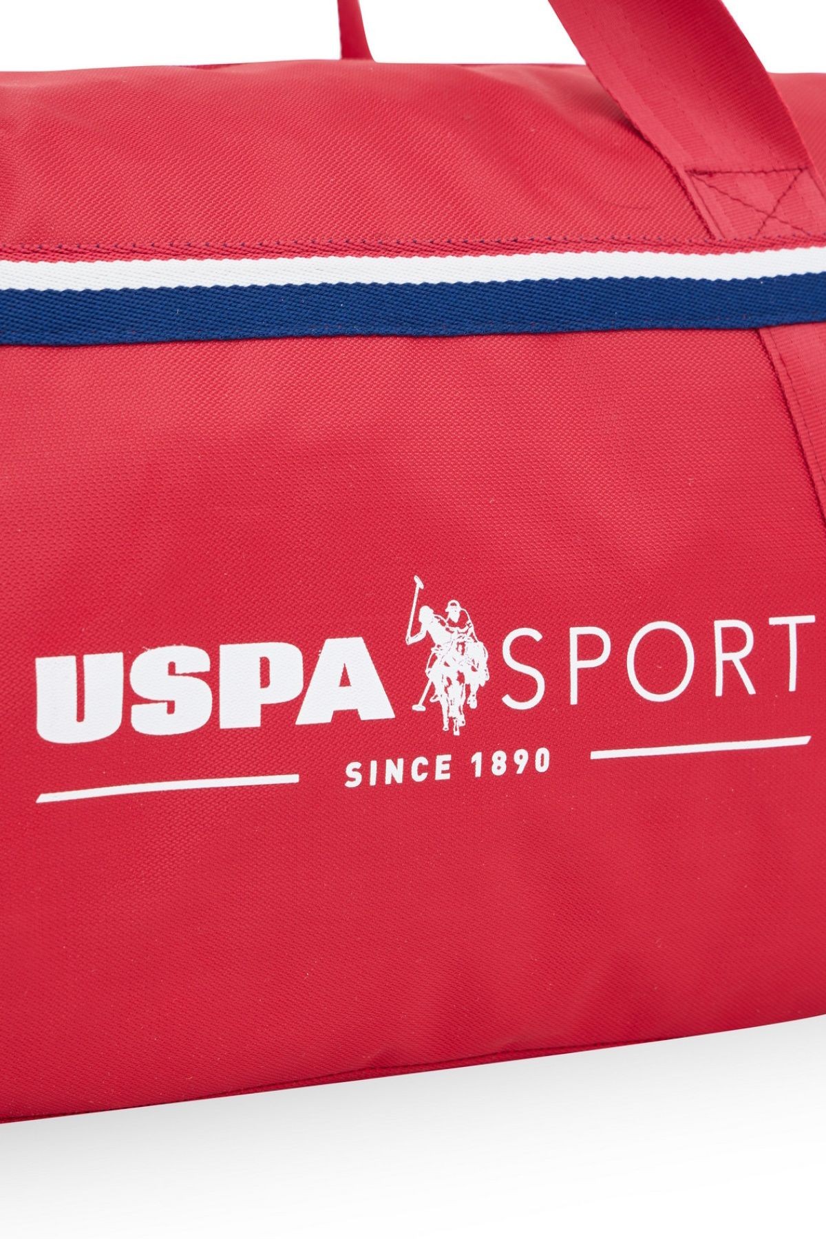 U.s. Polo Assn. Büyük Boy Unisex Çok Gözlü Spor Fitness Seyahat Çantası Kırmızı 23801