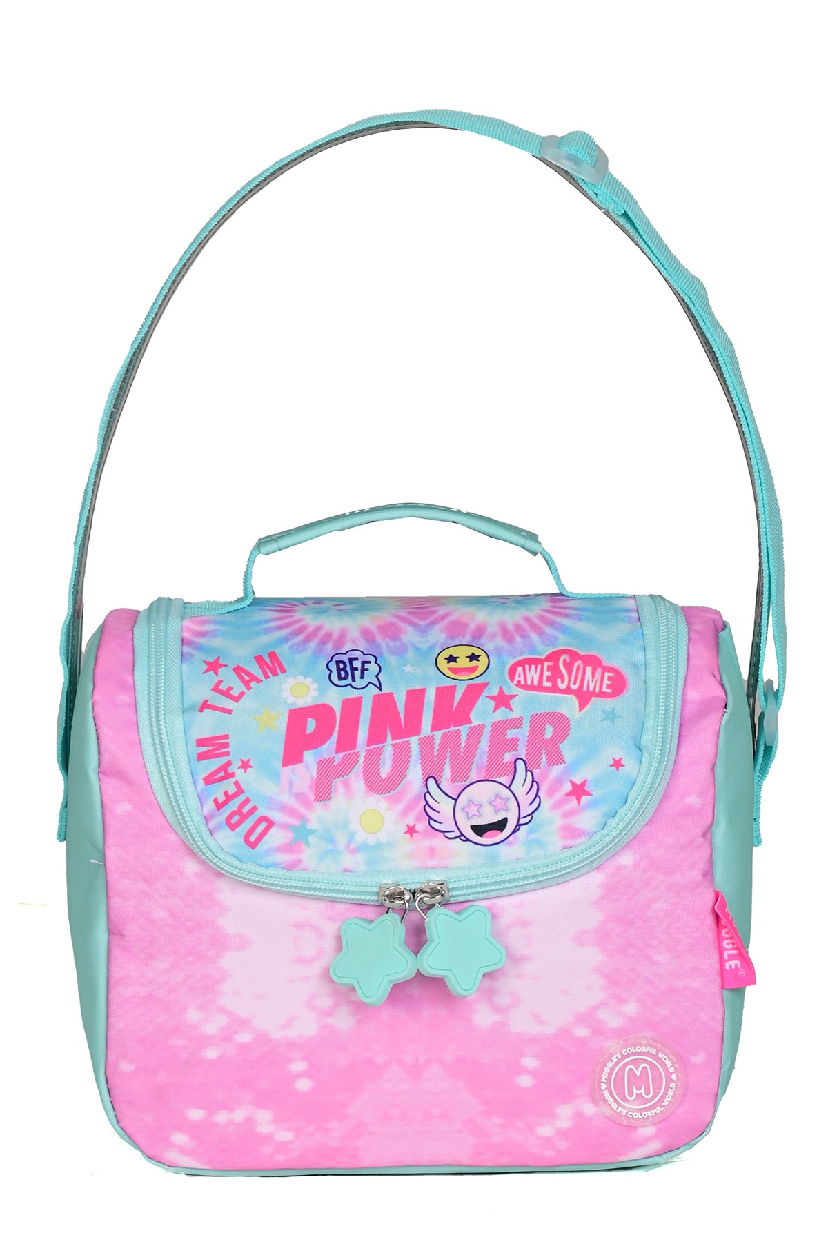 Muggle Pink Power 3’lü Okul Çanta Seti (Sırt Çantası + Beslenme Çantası + Kalemlik) Kız Çocuk