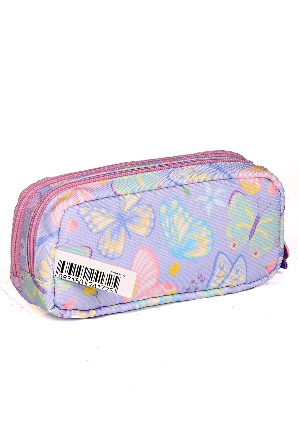 Buttrtfly 24169 Okul Sırt Çantası Kalemlikli Set