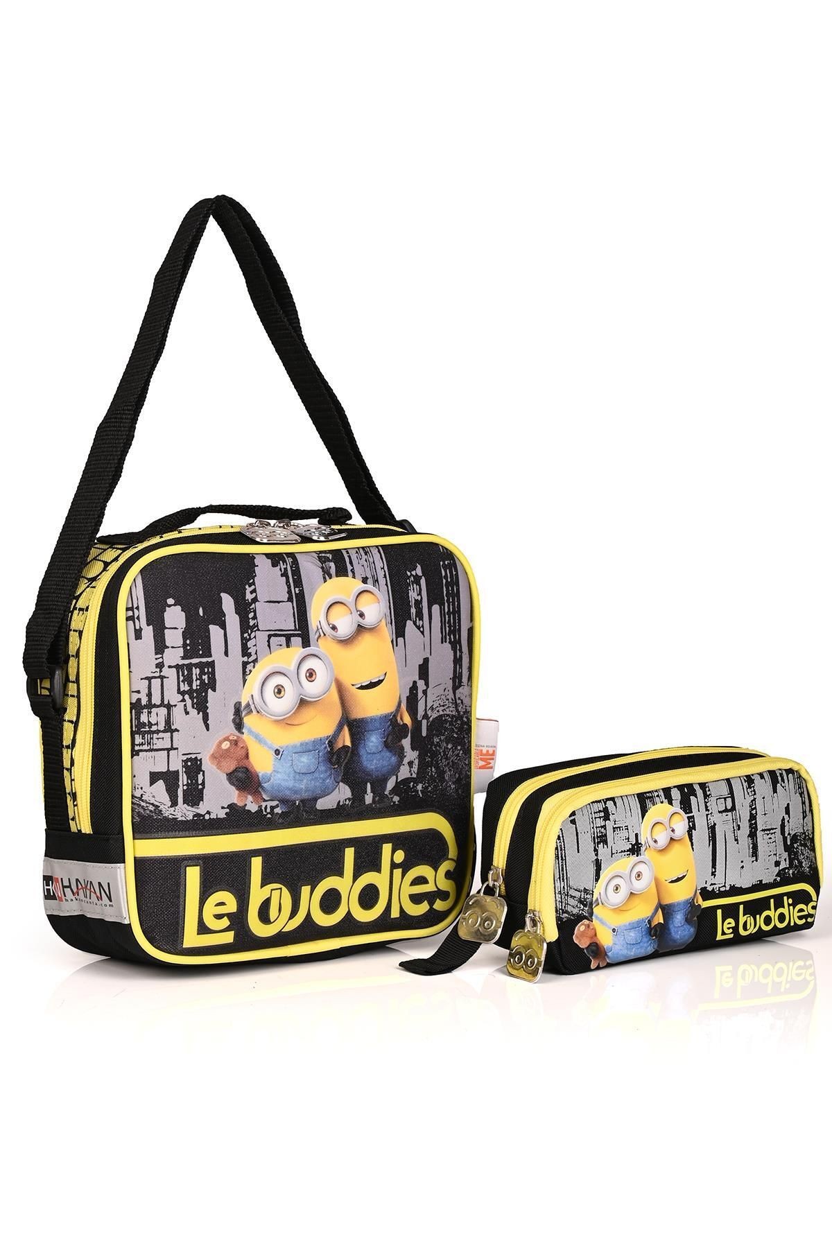 Minions 87796 Beslenme Çantası, Kalemlik Çantası Seti