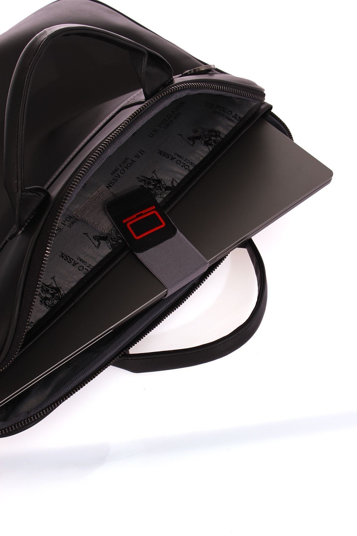 U.s Polo Assn 24586 Vegan Deri Notebook Laptop Evrak Çantası SİYAH