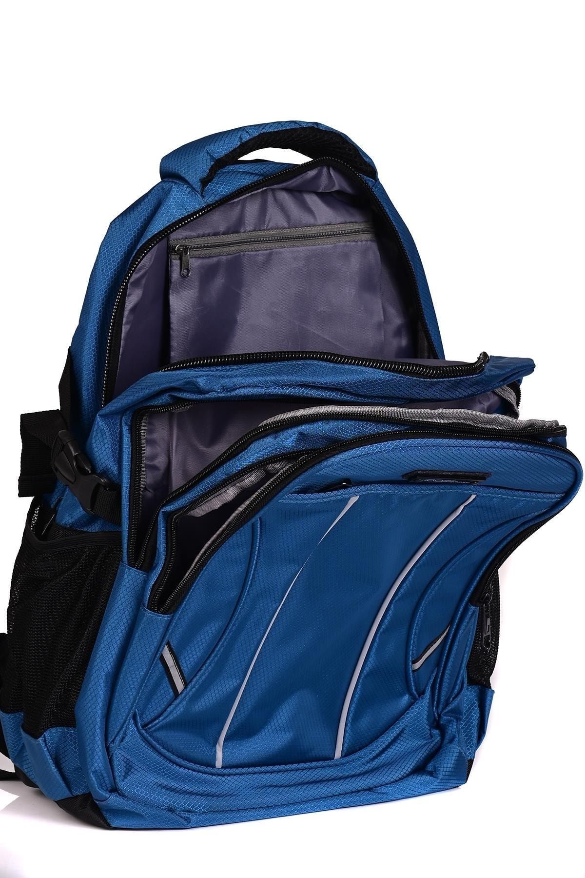 51175 Geniş Hacimli Sırt Çantası Mavi