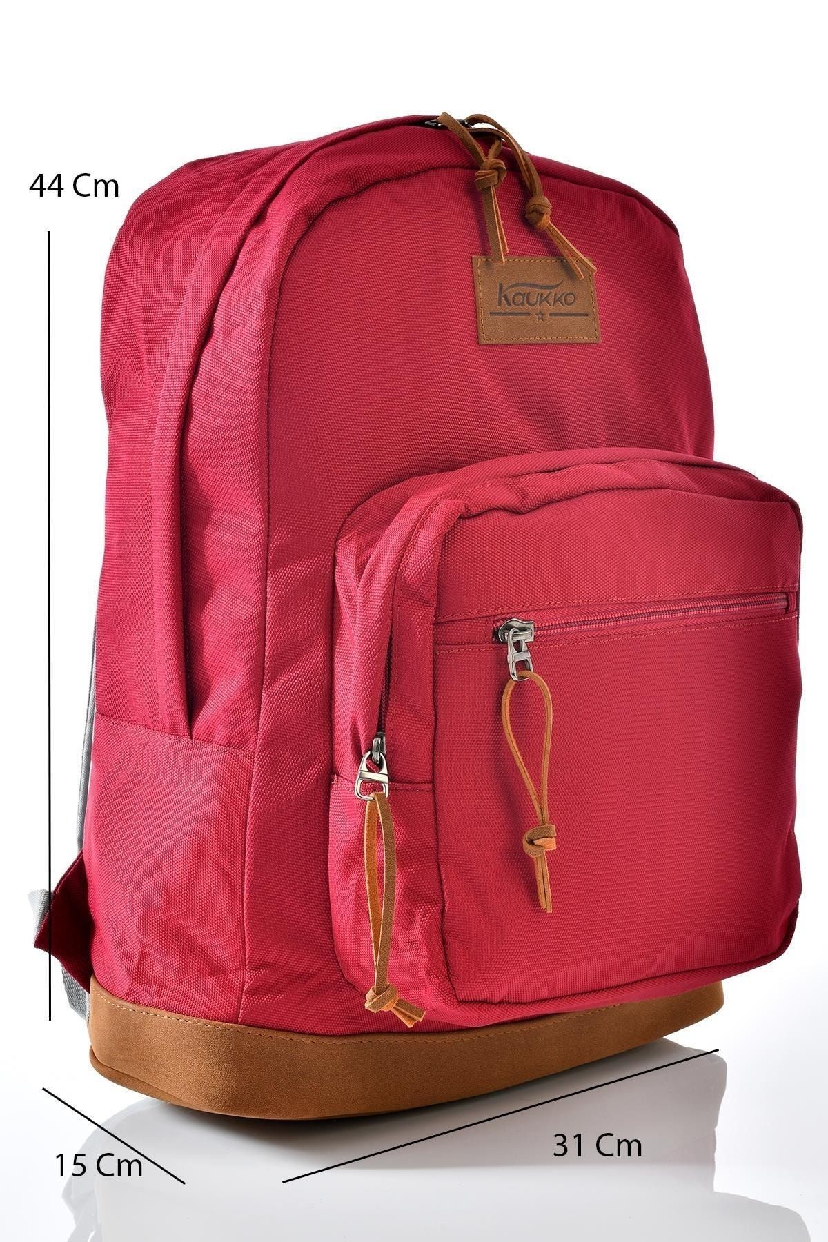 K1158 Okul Sırt Çantası Bordo