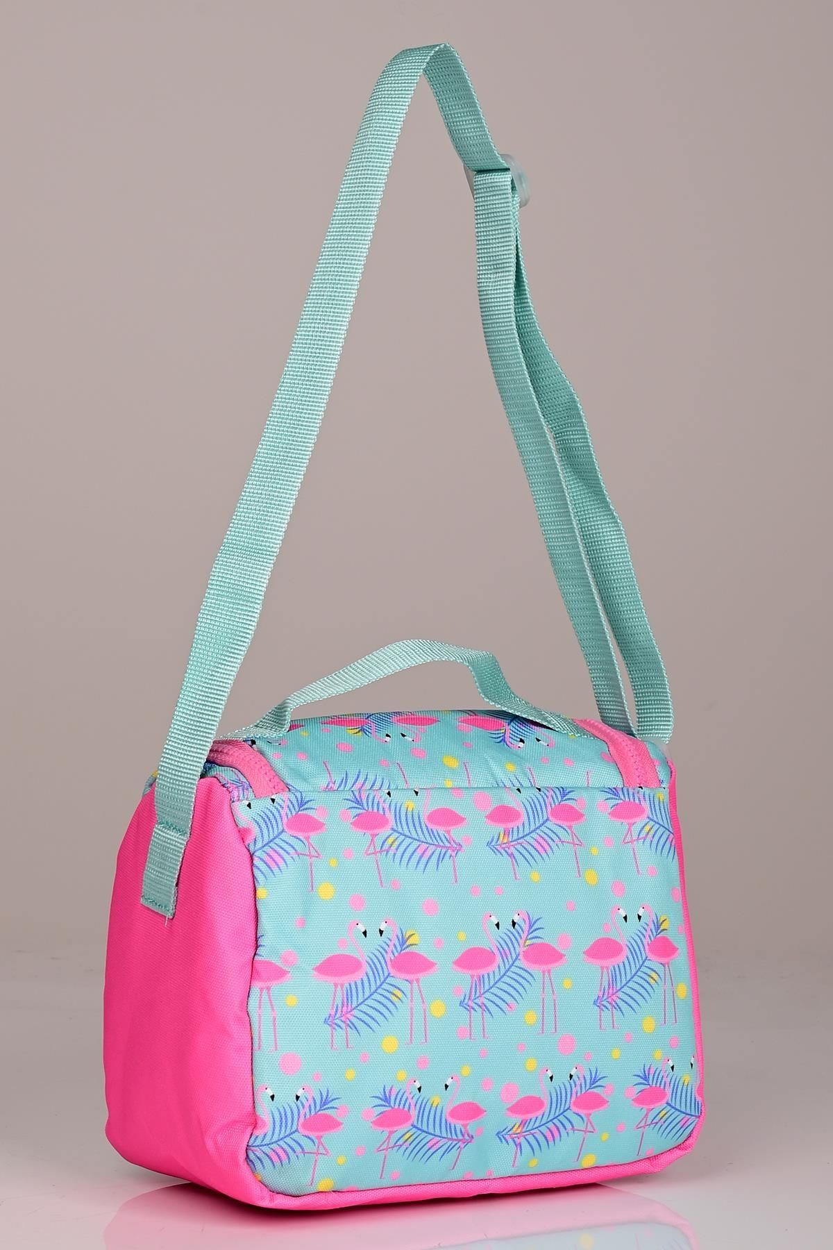 Kıds&Love L5077 Sweet Flamingo Okul Sırt Çantası Beslenmeli Set