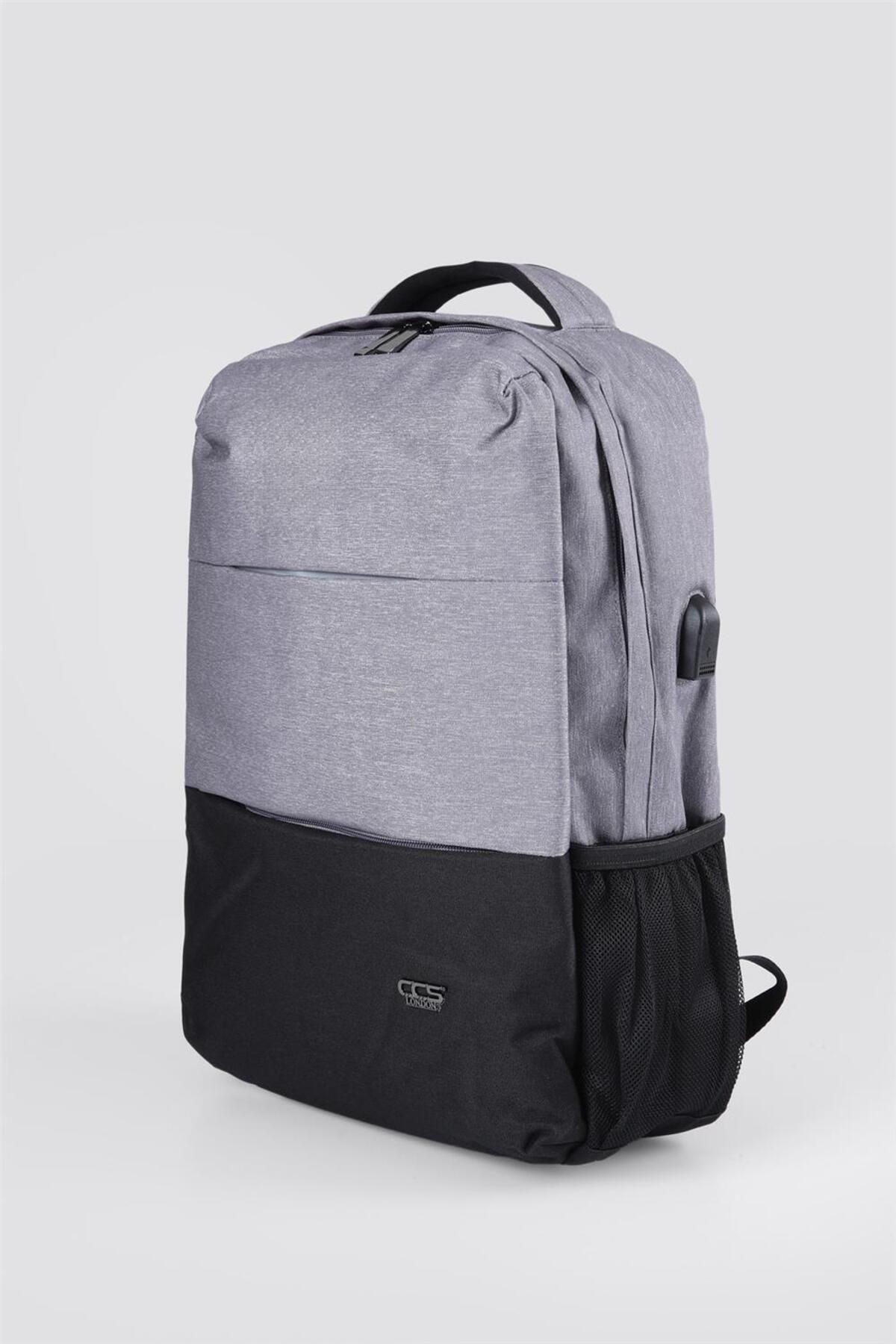 Ççs 51471 Unisex Laptop Bölmeli Çok Gözlü Seyahat Business Sırt Çantası
