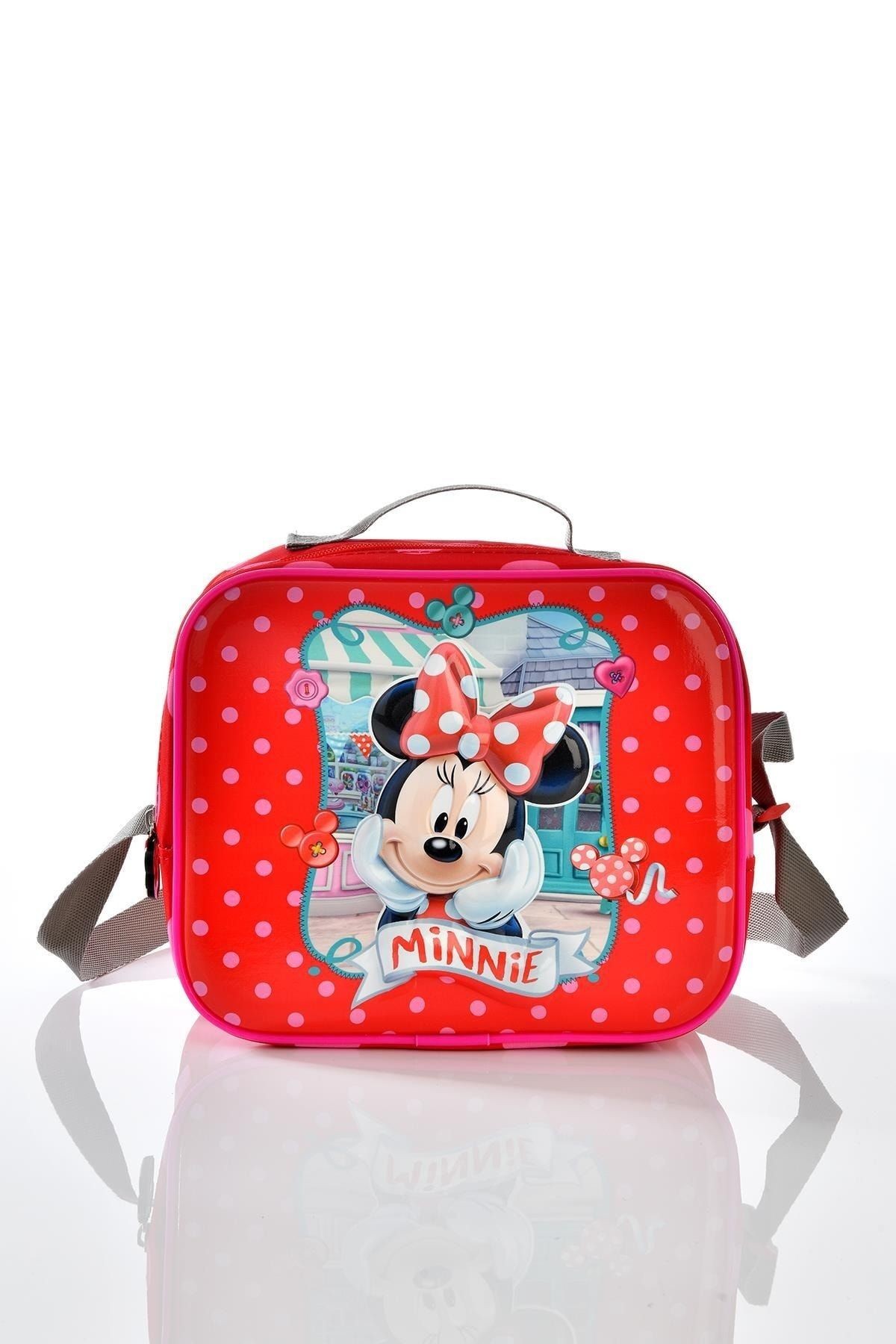 Lidyamed Minnie Mouse 73170 Okul Sırt Çantası 3'lü Set