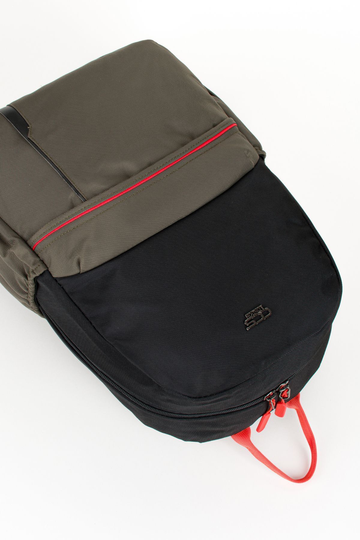 Ççs 51526 Unisex Günlük Kullanım Okul Sırt Çantası Siyah-Haki