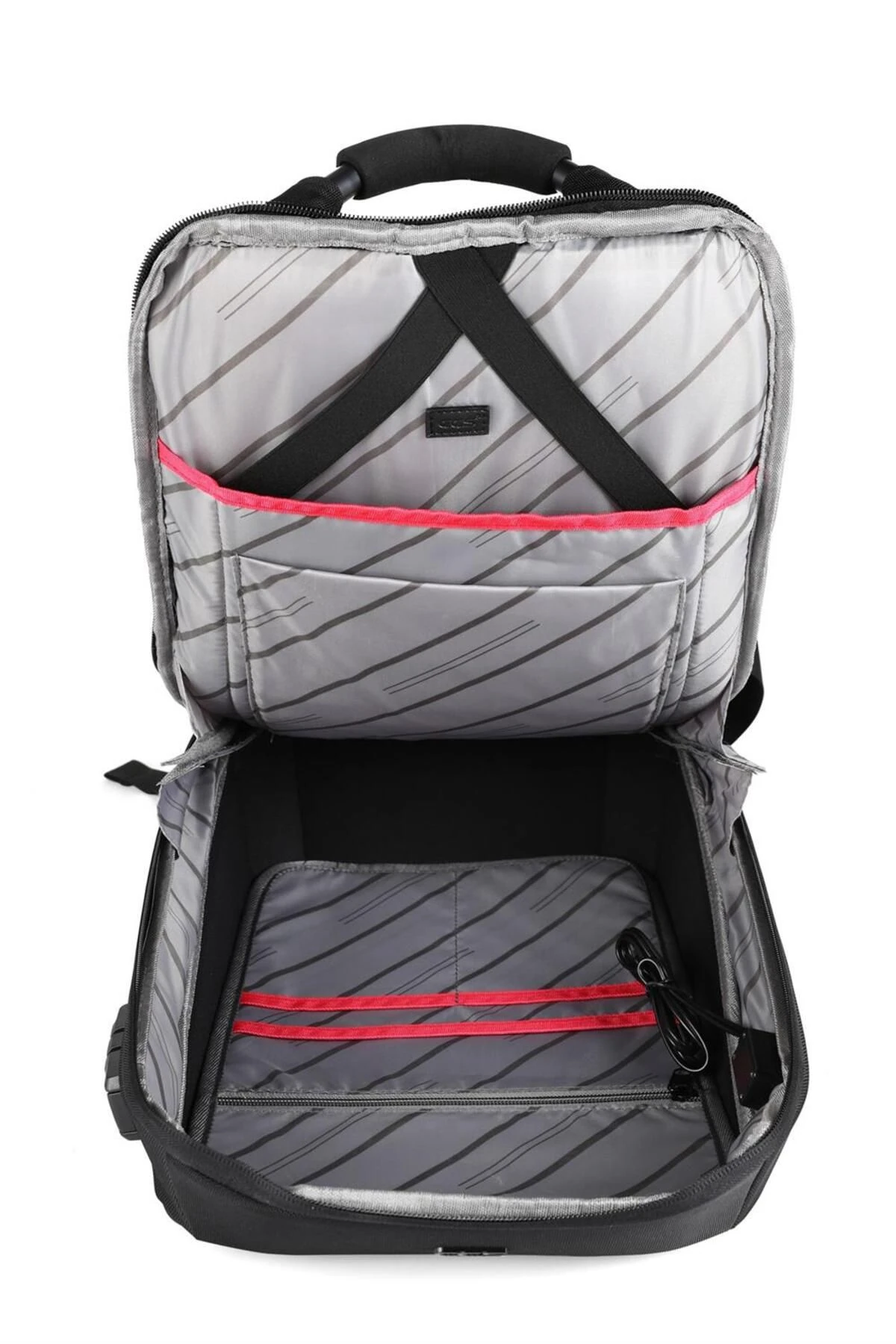 Viesti Laptop Korumalı Erkek Sırt Çantası