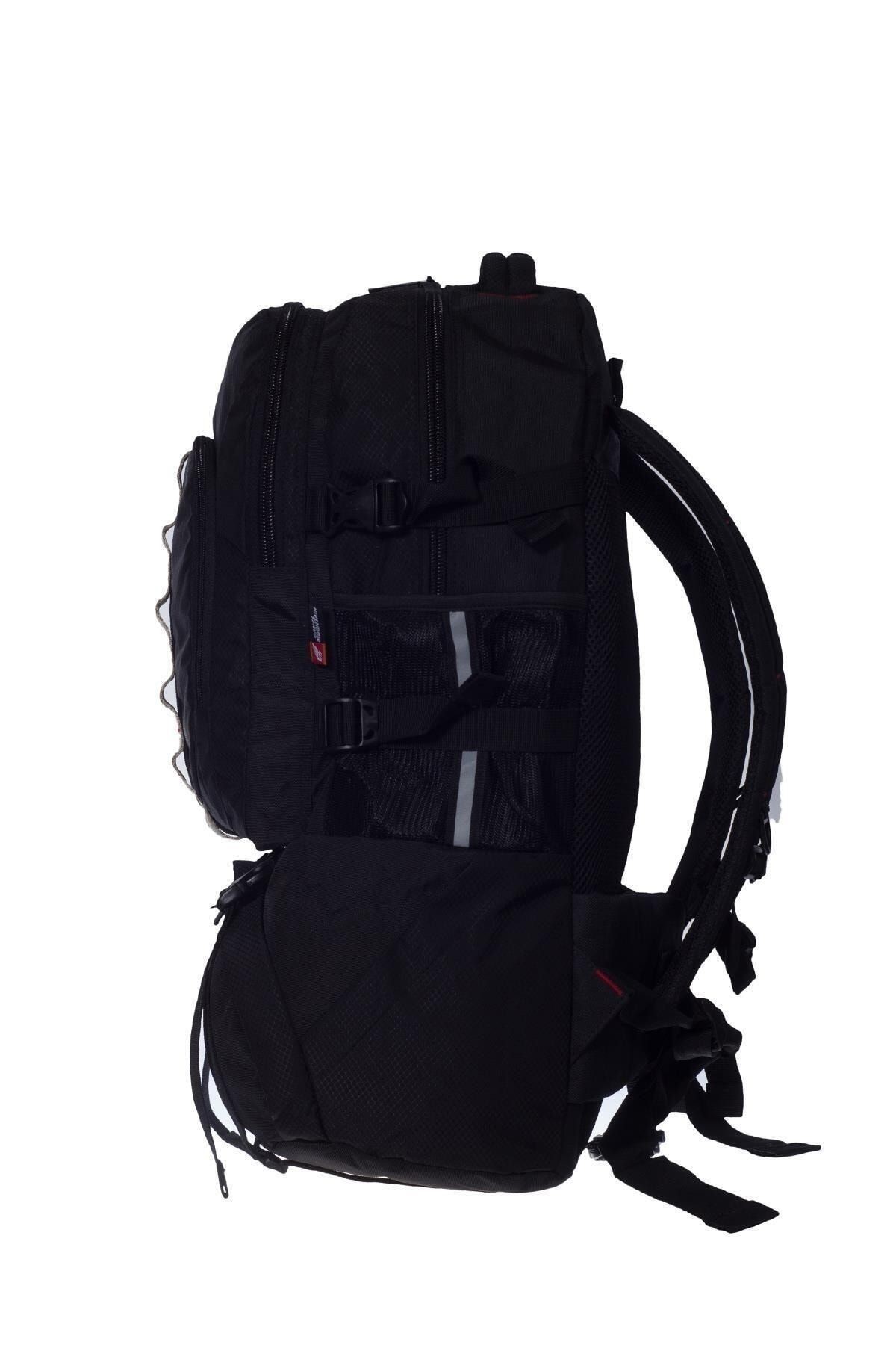 Erkek Outdoor Sırt Çantası 40125 - 60 Lt Siyah