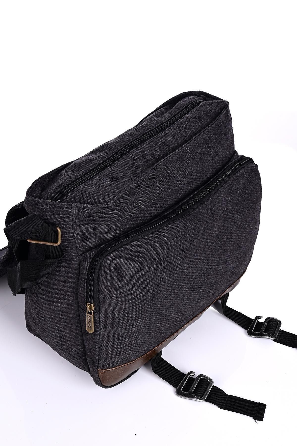 0330 Omuz Askılı Postacı Canvas Çanta