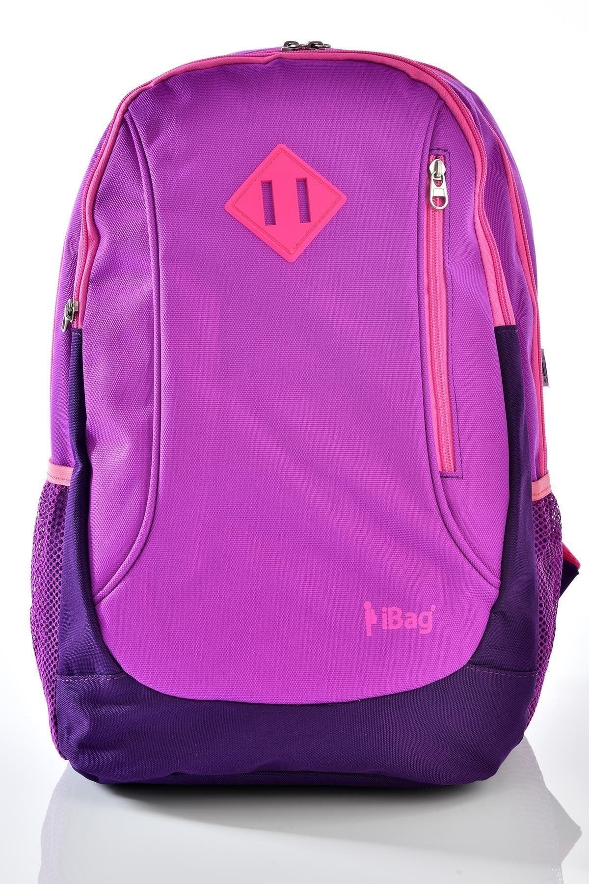 Ibag 14306 Okul Çantası 3' Lü Set Mor