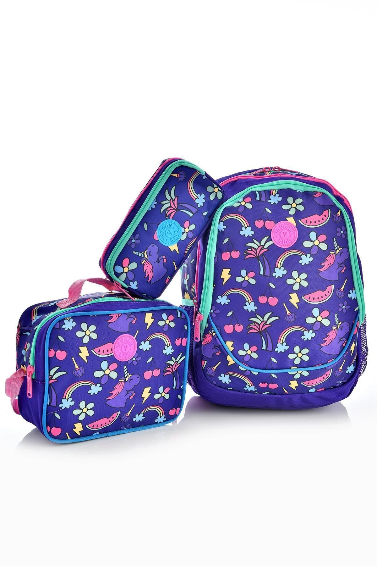 Kids 14369 Okul Sırt Çantası 3'lü Set