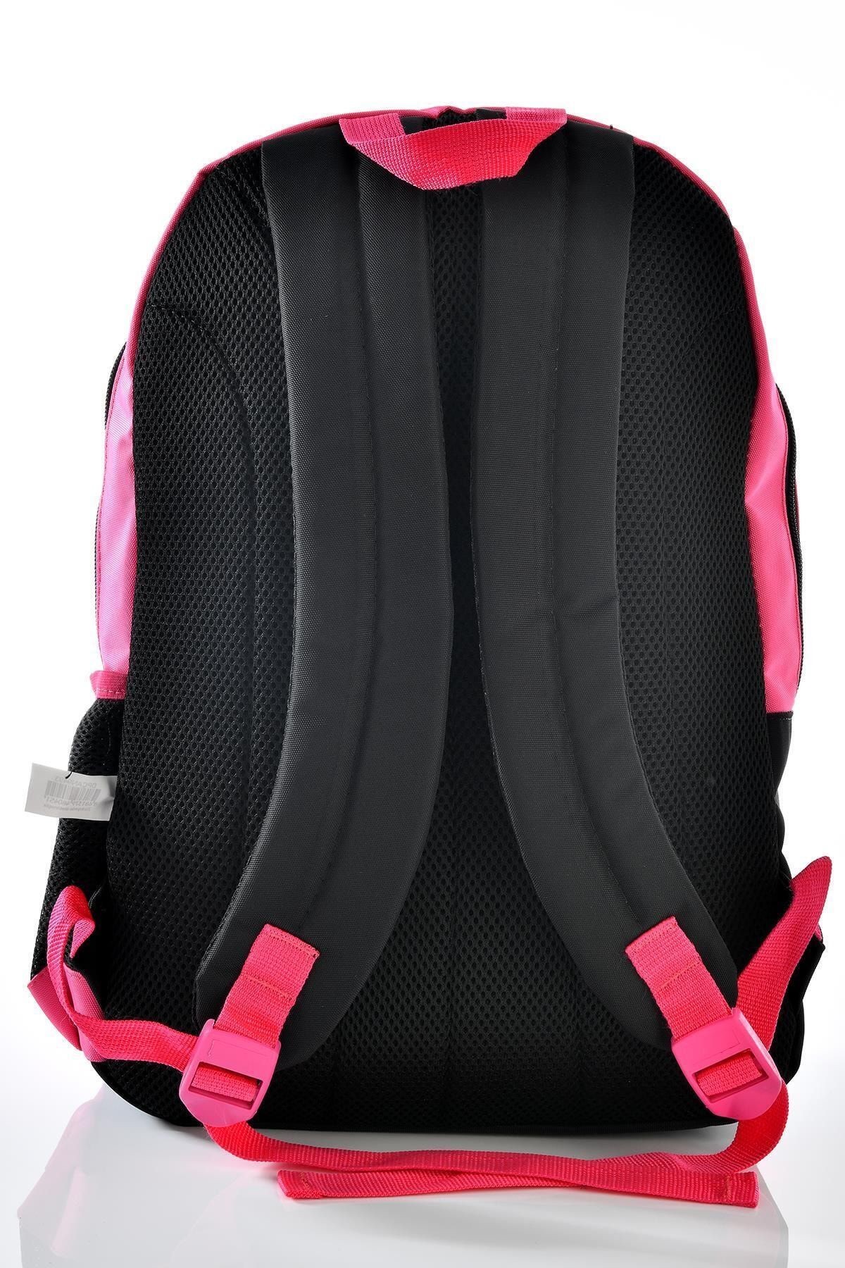 9493 Okul Sırt Çantası Kalemlikli Set Pembe