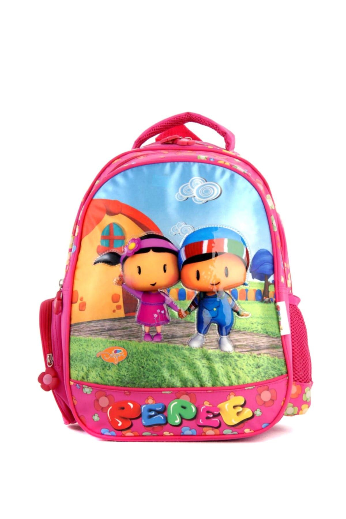 Pembe Kız Çocuk Okul Çantası Pepee35806