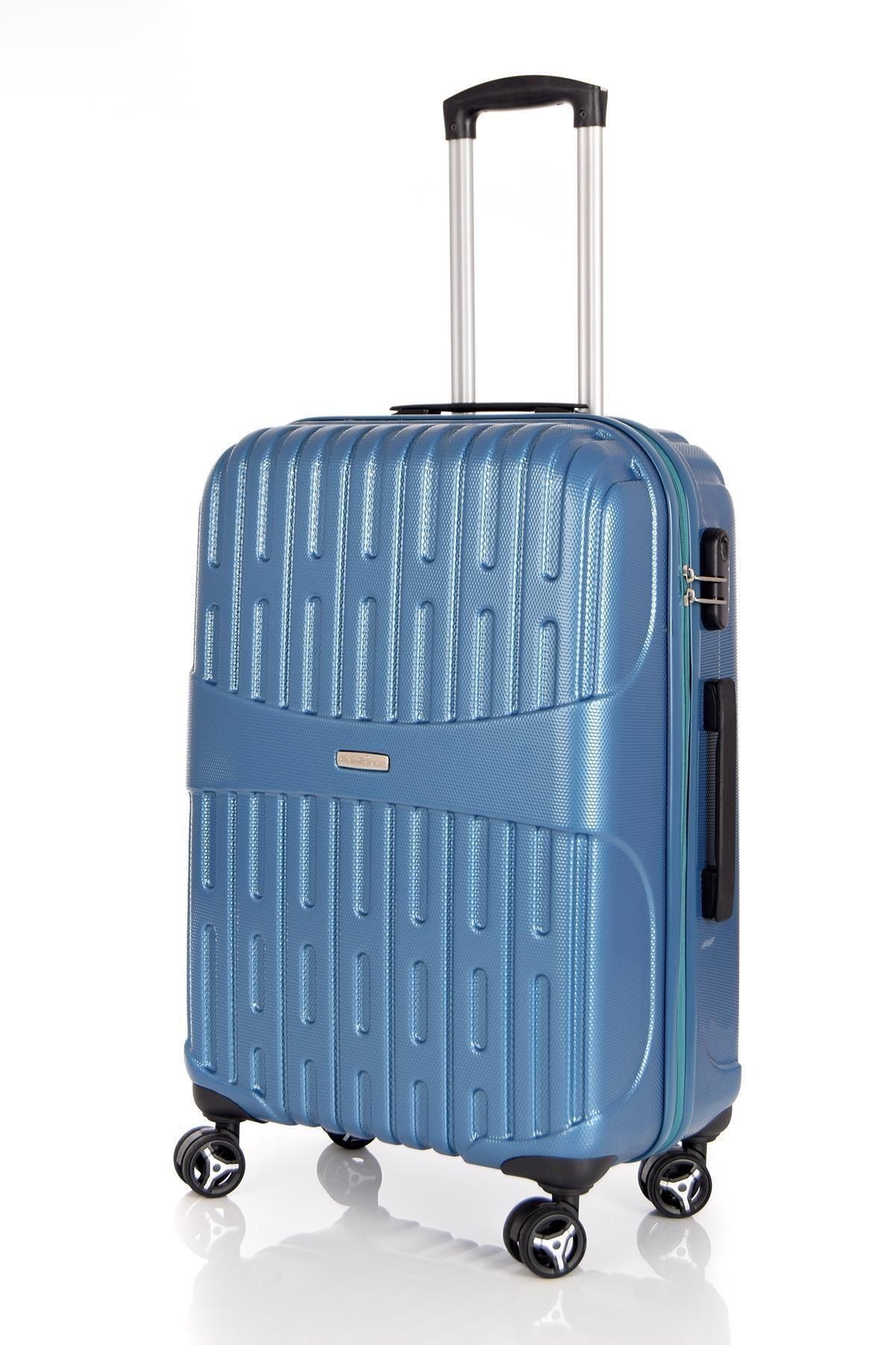 5163 Unisex 3'lü Valiz Seti