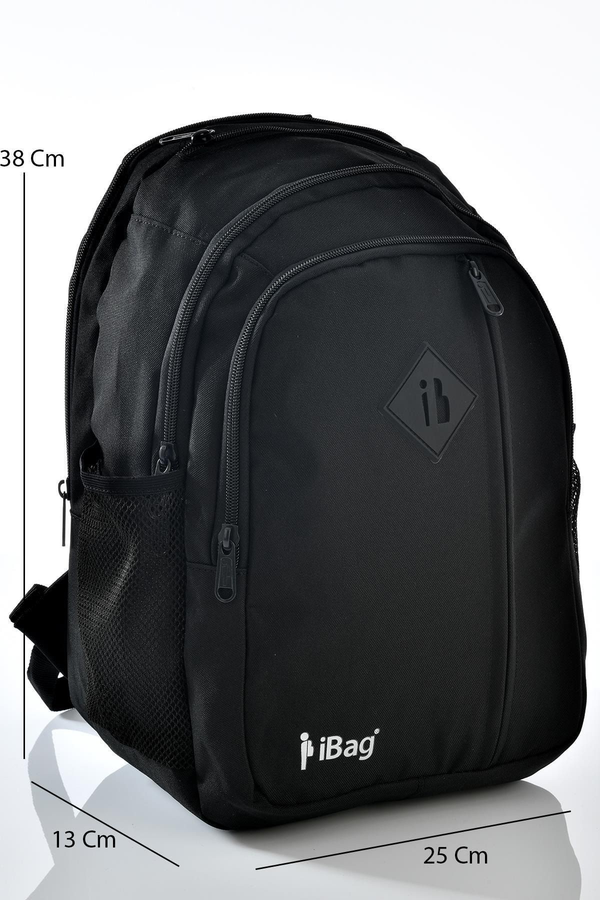 Ibag 14338 Okul Çantası 3' Lü Set Siyah