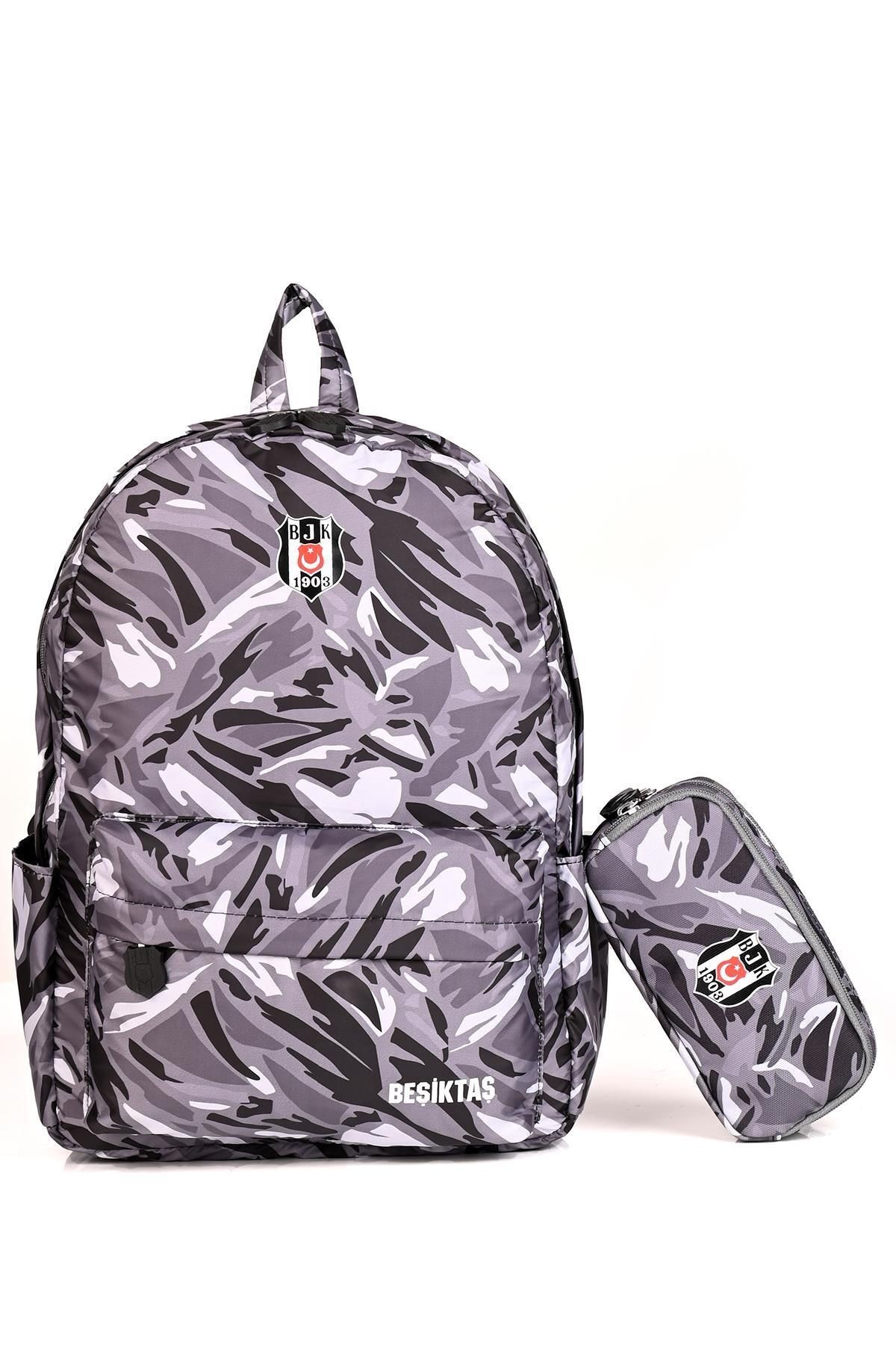 24300 Lisanslı Okul Sırt Çantası Kalemlikli Set