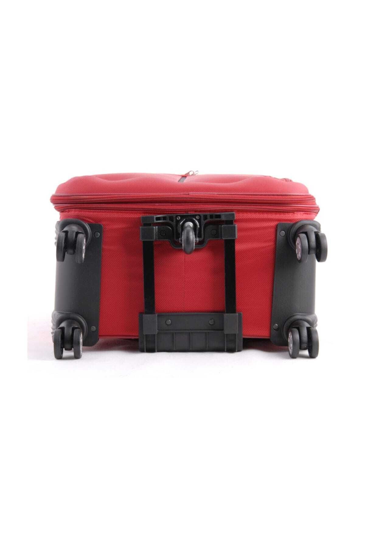 Kırmızı Unisex Kabin Boy Valiz Ccs089Kabınkırmızı