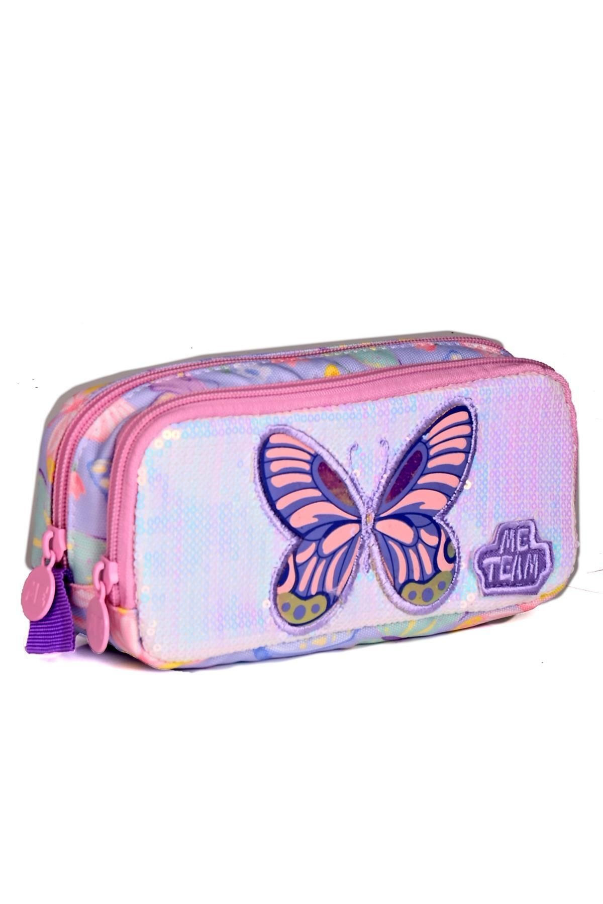 Buttrtfly 24169 Okul Sırt Çantası Kalemlikli Set