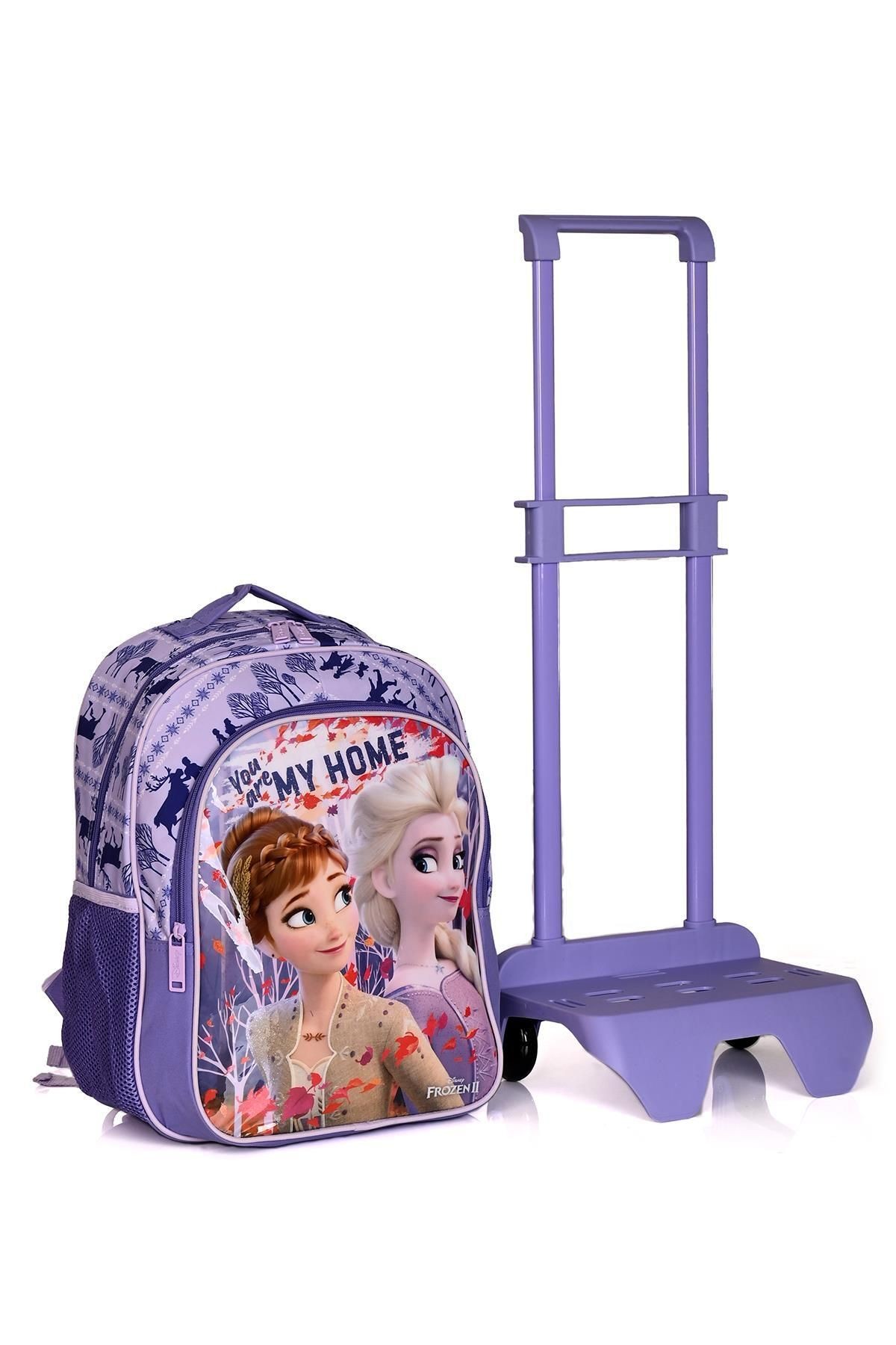 48025 Lisanslı Tekerlekli Okul Sırt Çantası