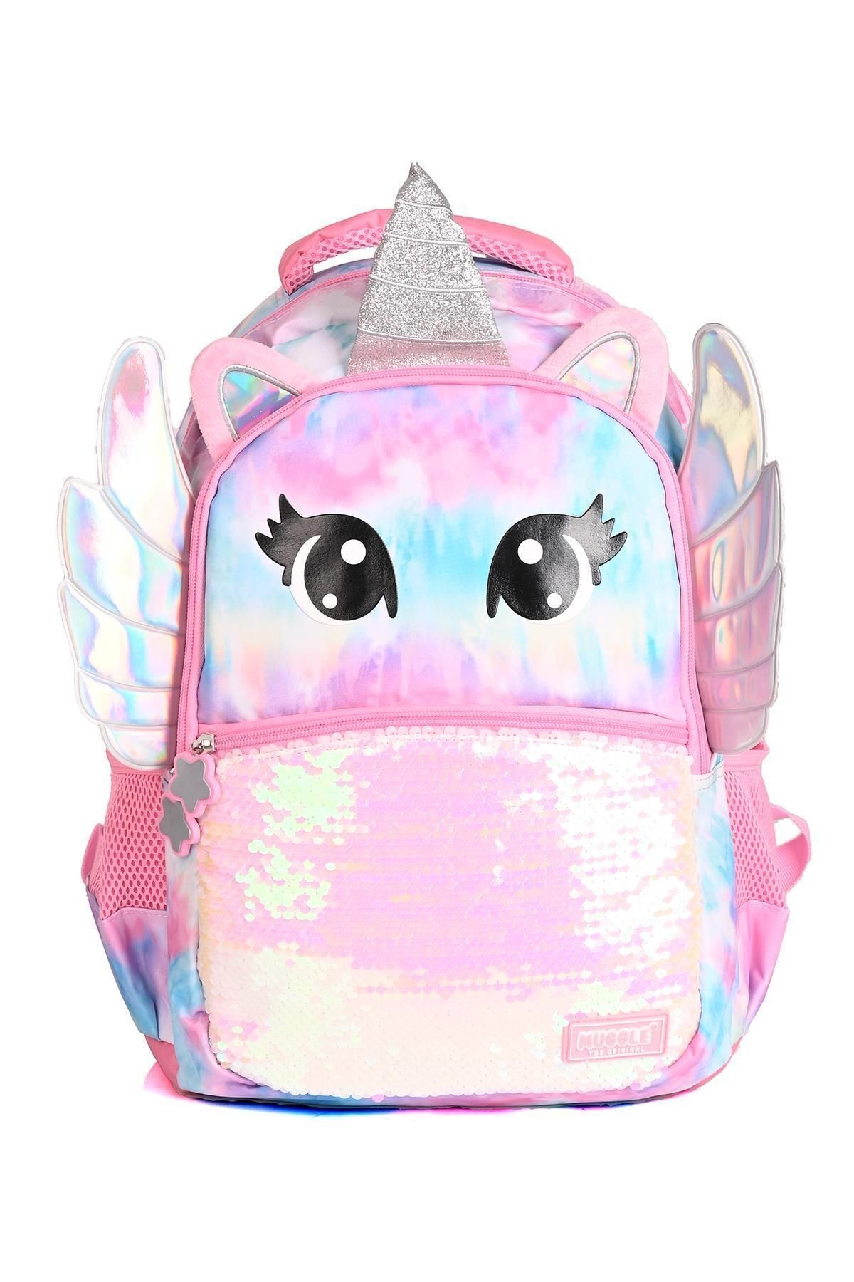 9088 Wings Unicorn Okul Sırt Çantası 3'Lü Set